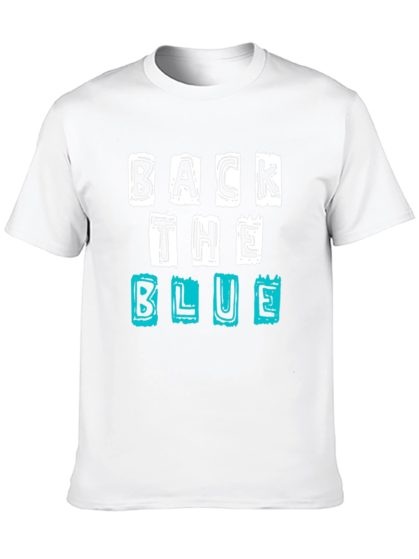 Back The Blue Graphic T-Shirt