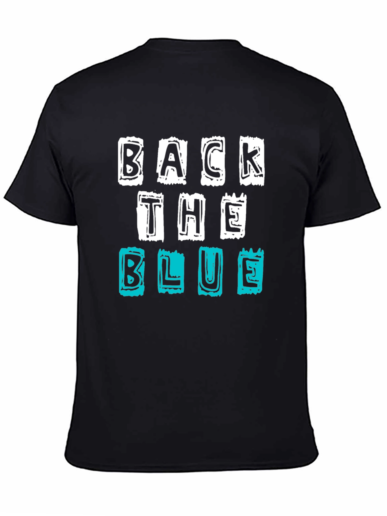 Back The Blue Graphic T-Shirt