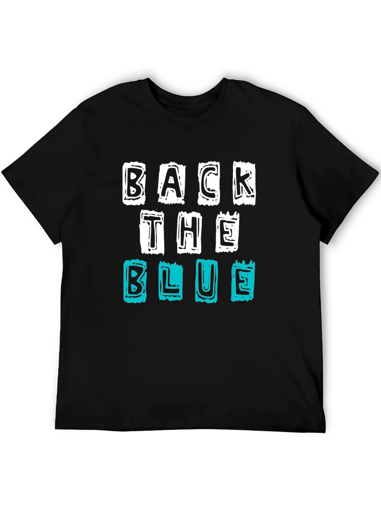 Back The Blue Graphic T-Shirt
