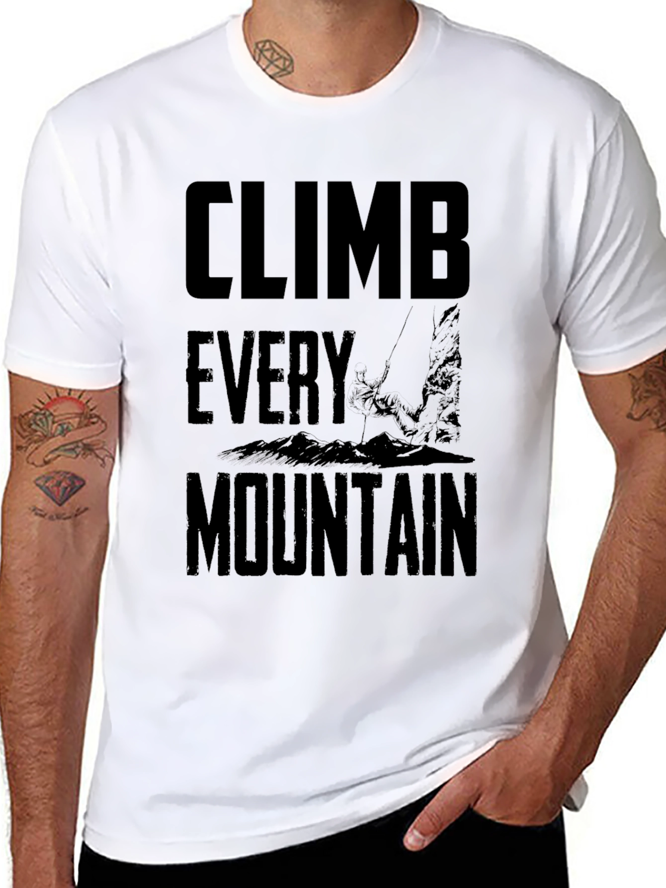 Climb Every Mountain Graphic Tee
