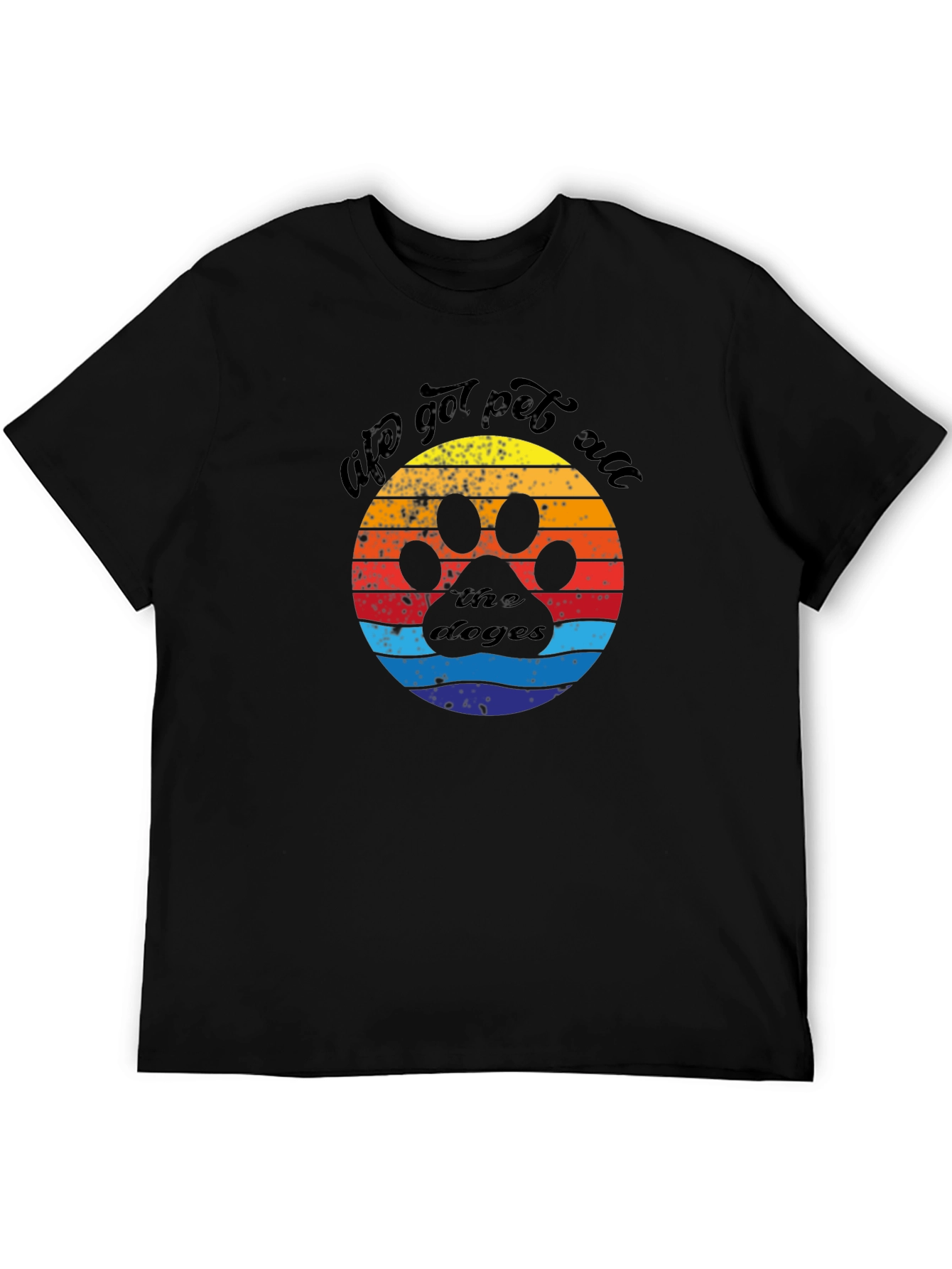 Life Got Pet All the Doges Graphic Tee