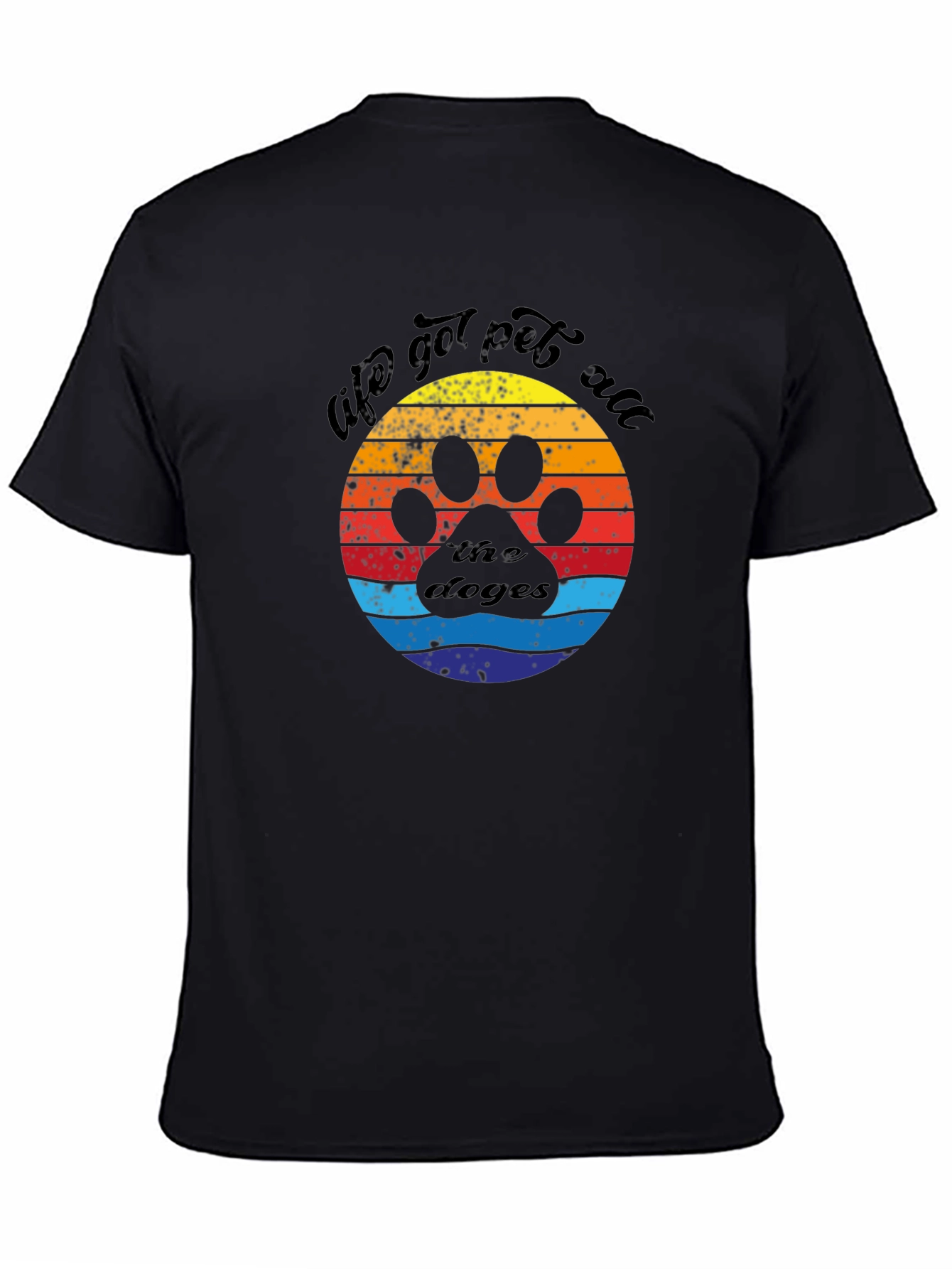 Life Got Pet All the Doges Graphic Tee
