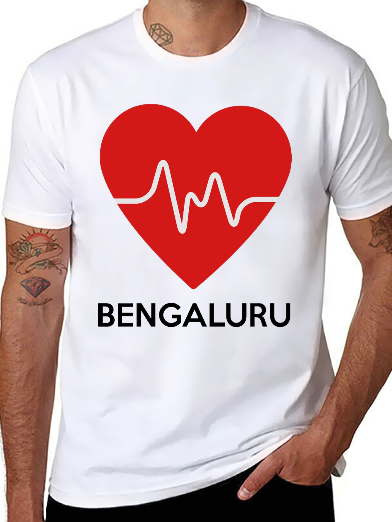 Bengaluru Heartbeat T-Shirt