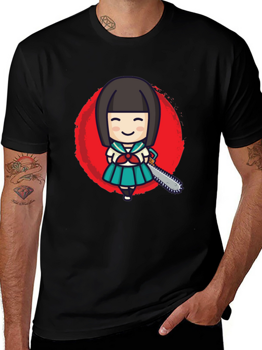Anime Girl Graphic T-Shirt