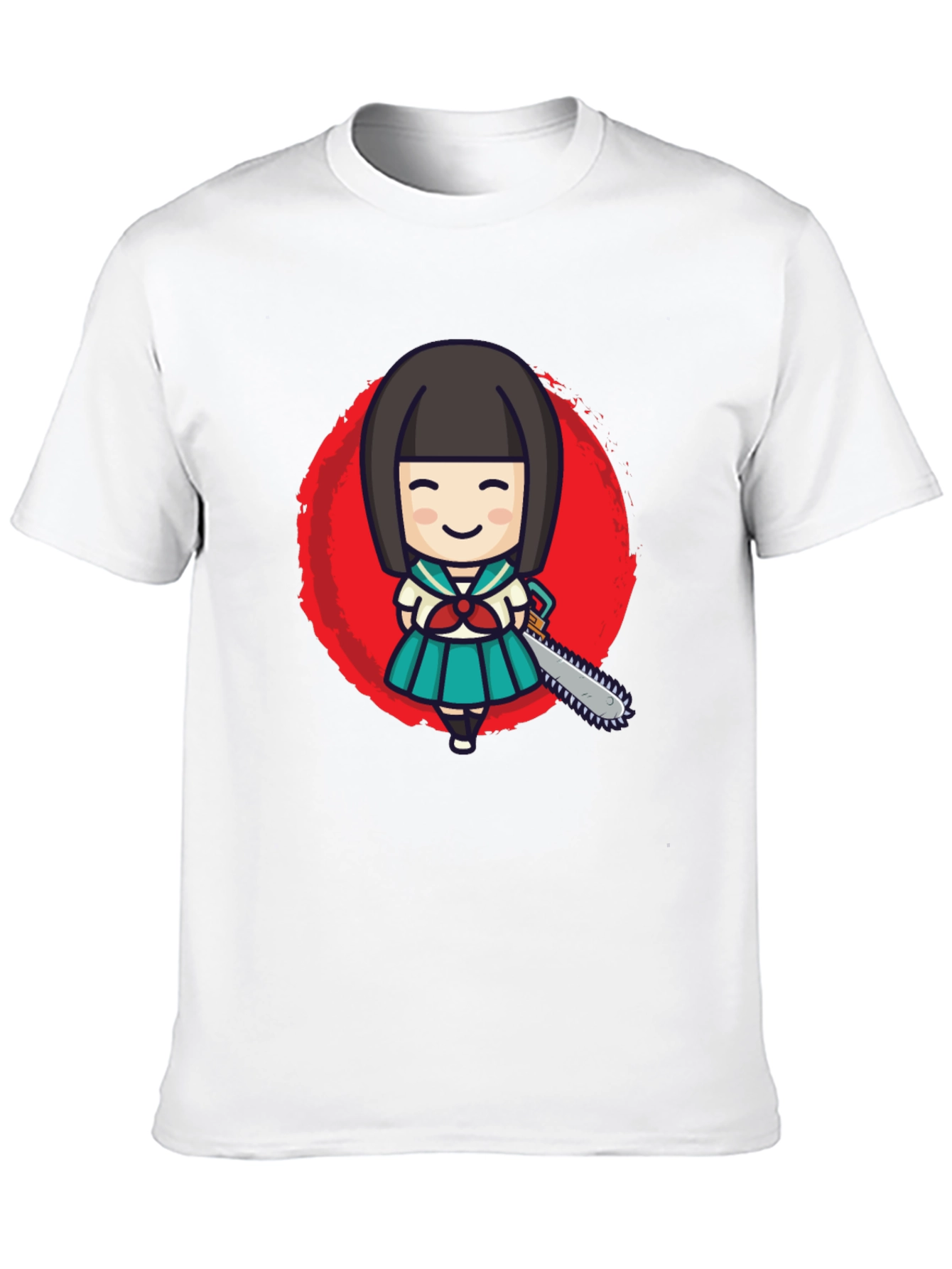 Anime Girl Graphic T-Shirt