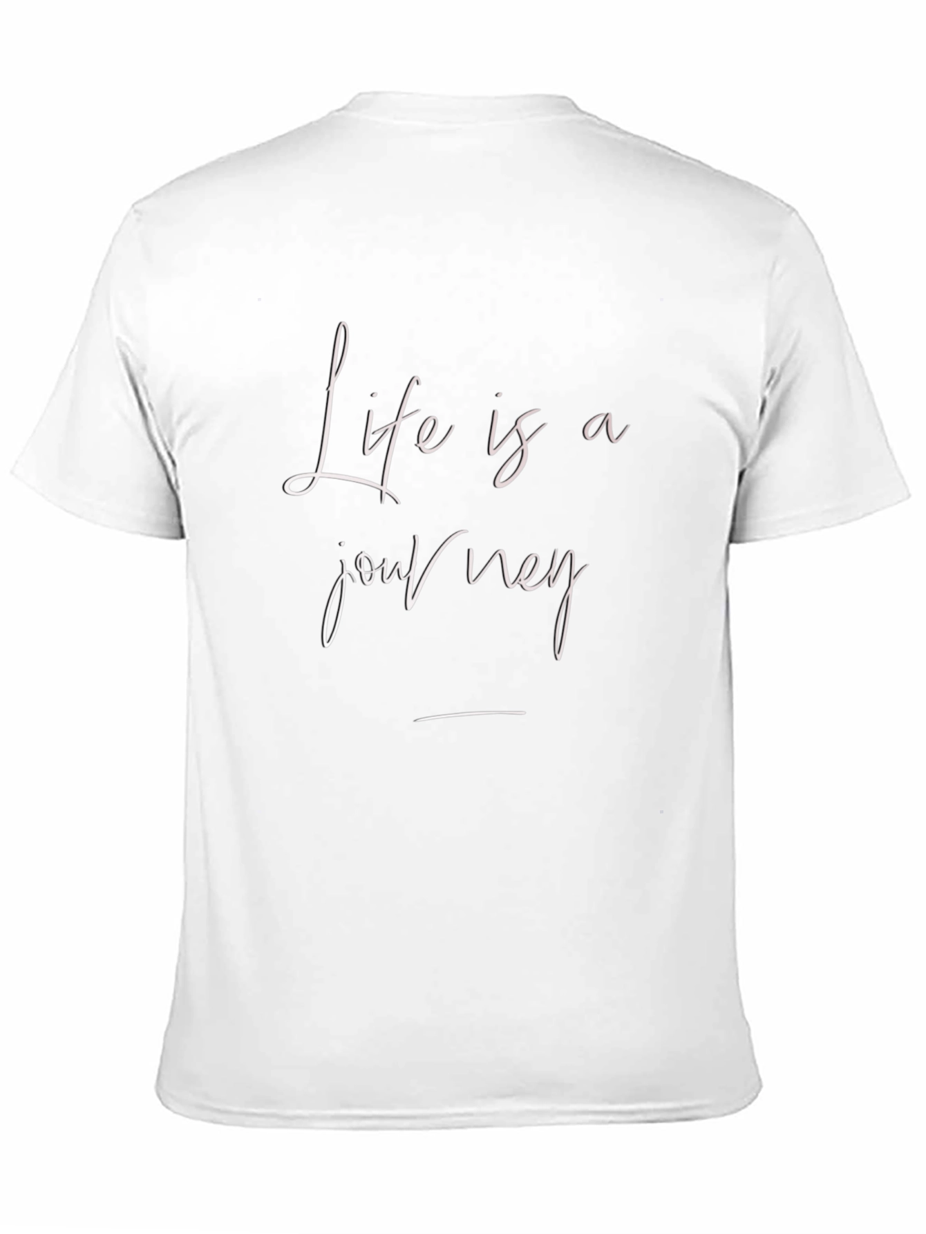 Life is a Journey Graphic Tee - Black