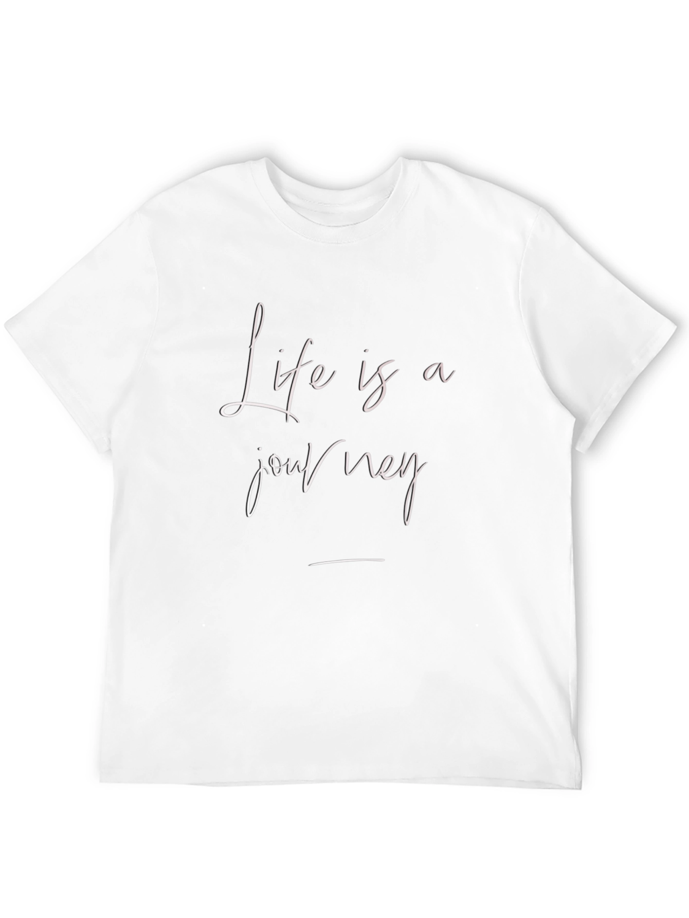 Life is a Journey Graphic Tee - Black