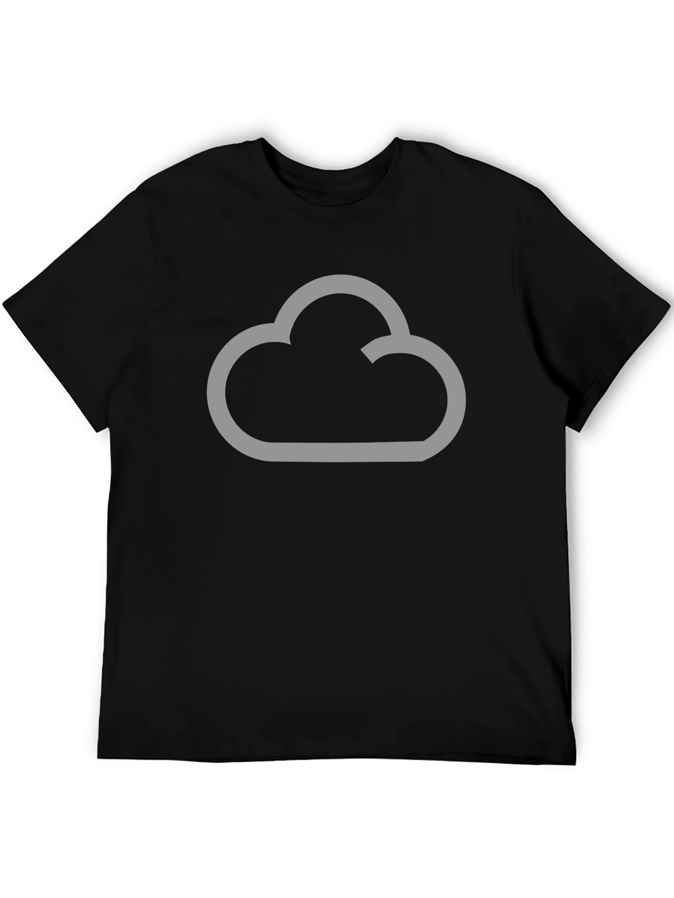 Cloud Graphic T-Shirt - Modern Style