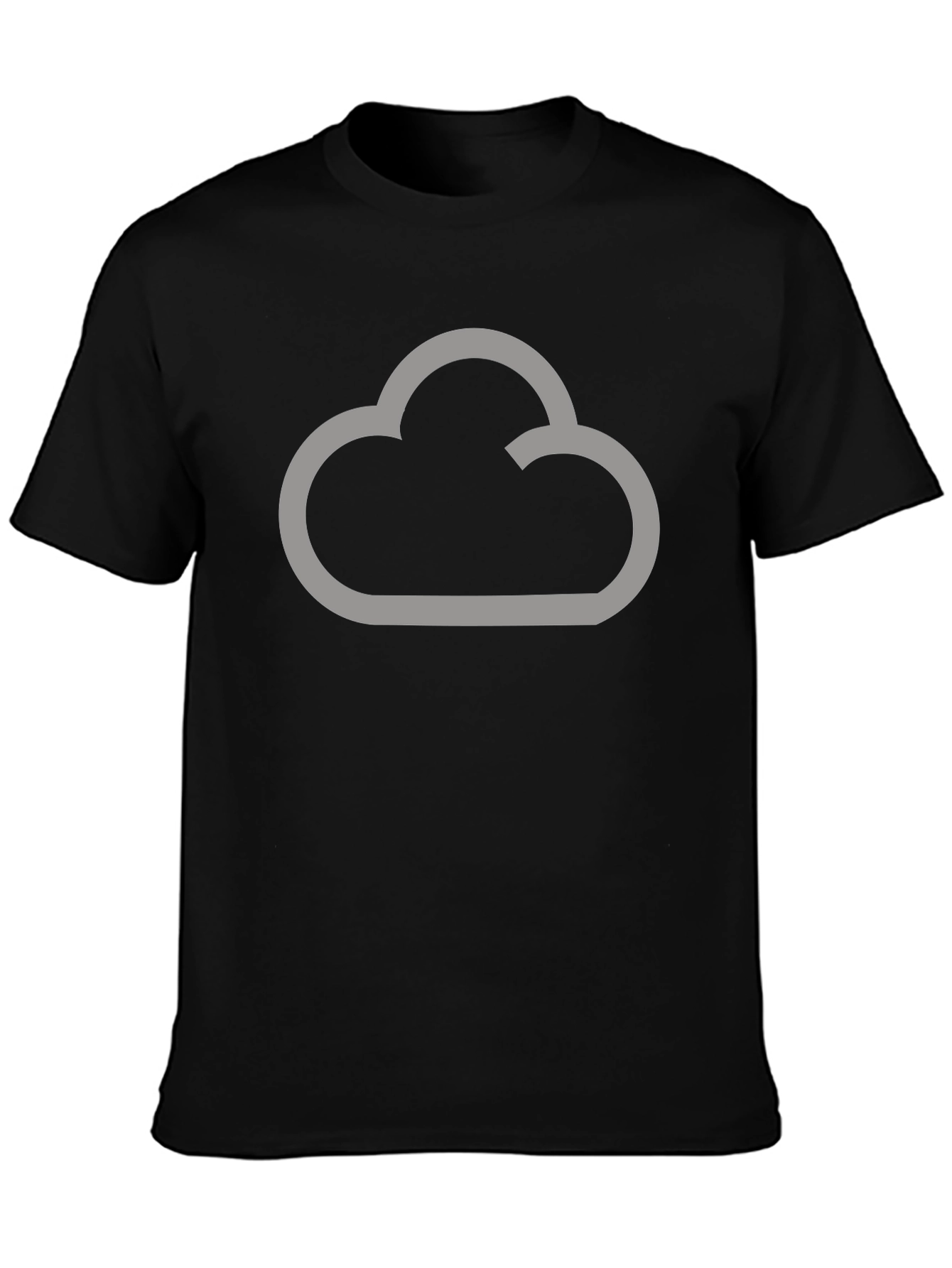 Cloud Graphic T-Shirt - Modern Style