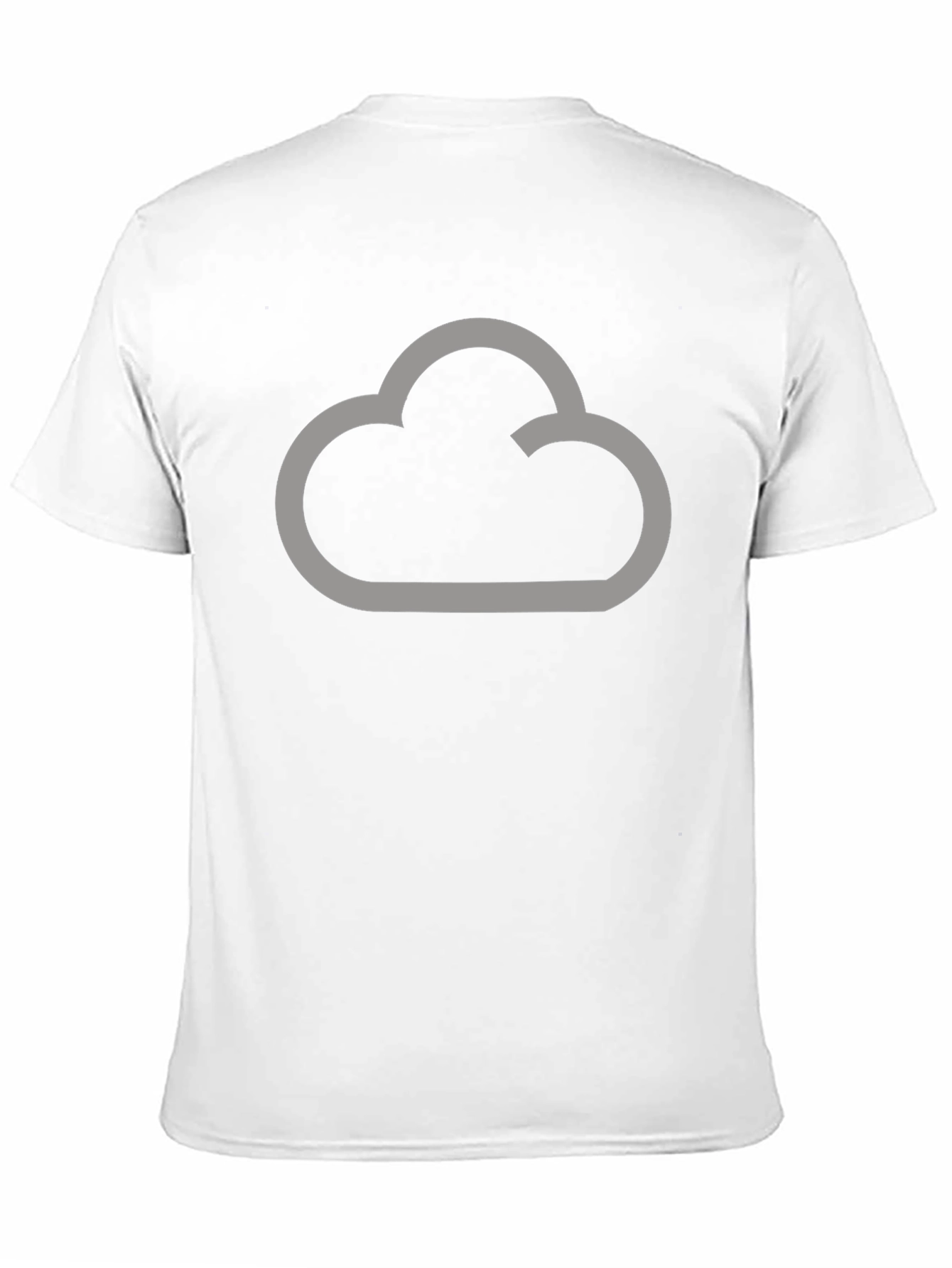 Cloud Graphic T-Shirt - Modern Style