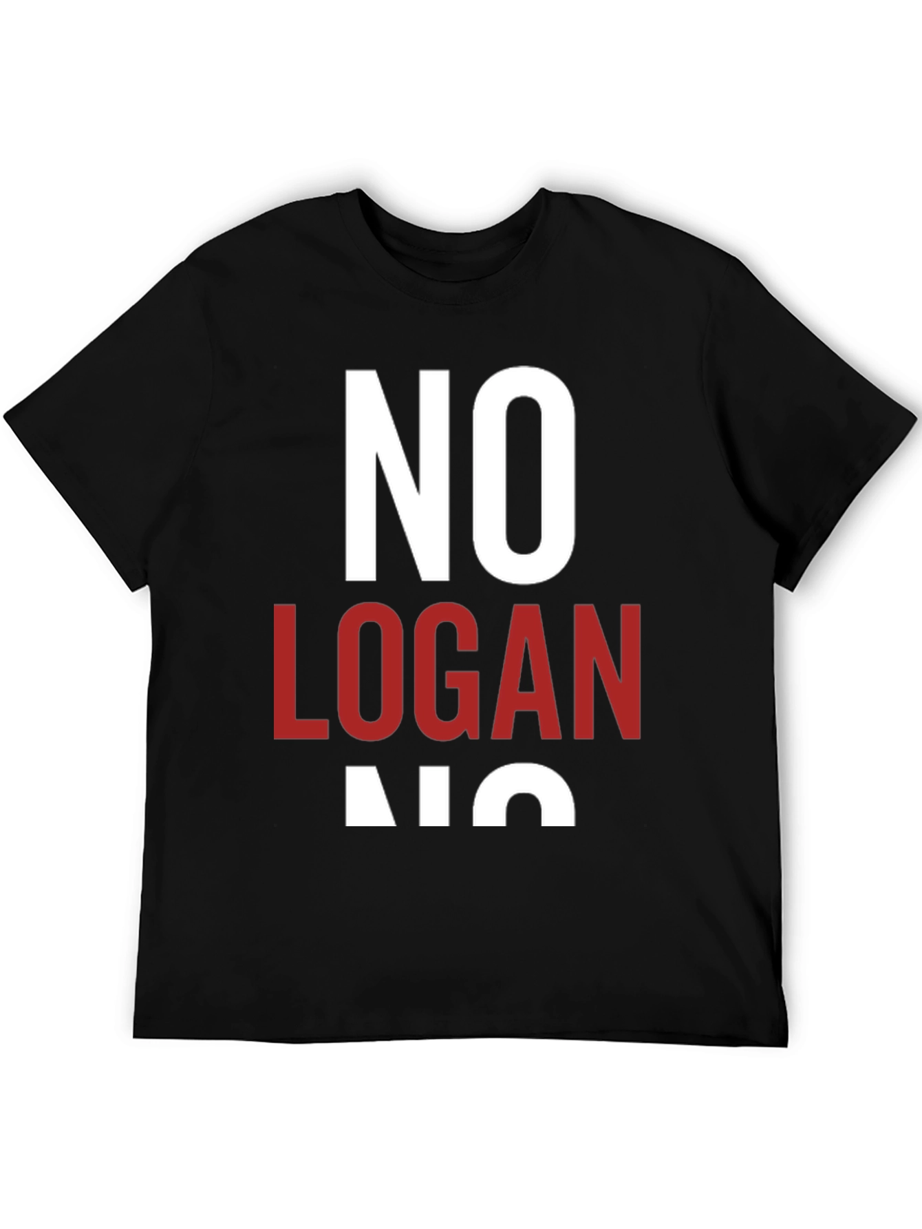 No Logan No Graphic T-Shirt