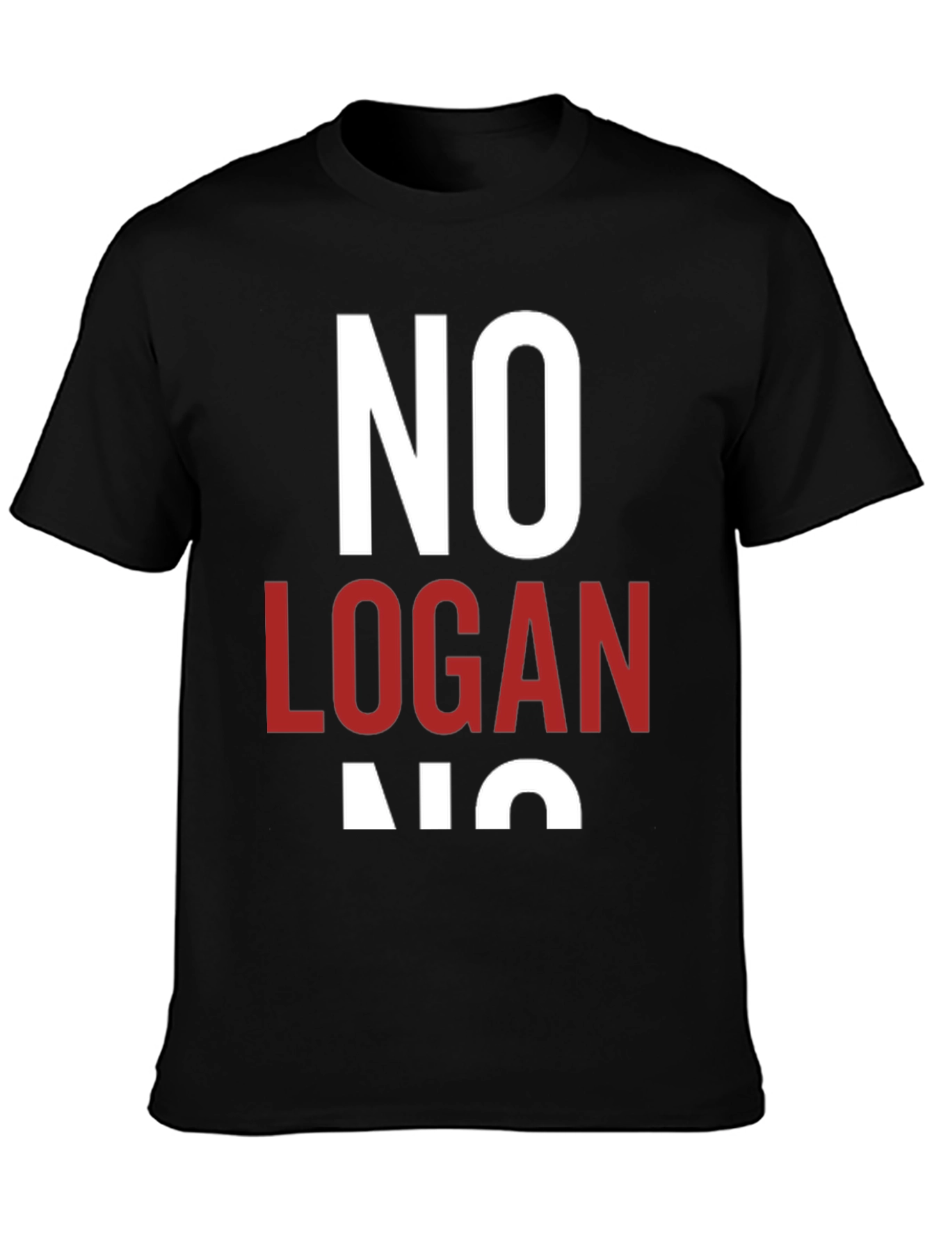 No Logan No Graphic T-Shirt