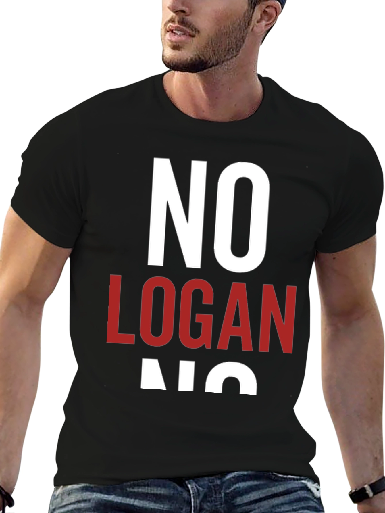 No Logan No Graphic T-Shirt