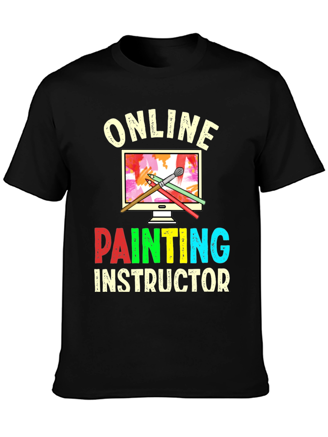 Online Painting Instructor T-Shirt