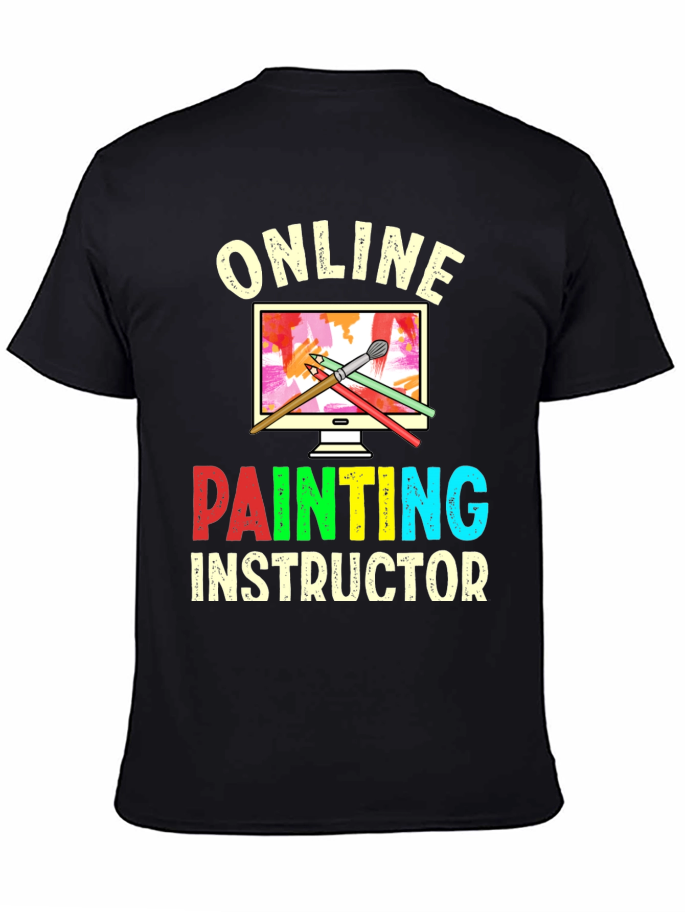 Online Painting Instructor T-Shirt