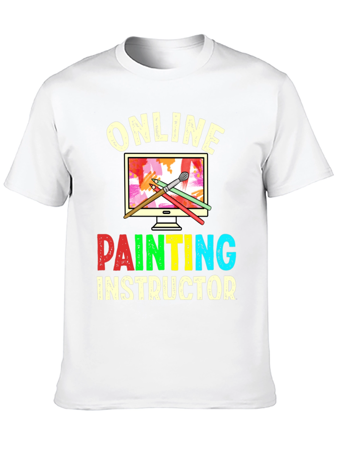 Online Painting Instructor T-Shirt