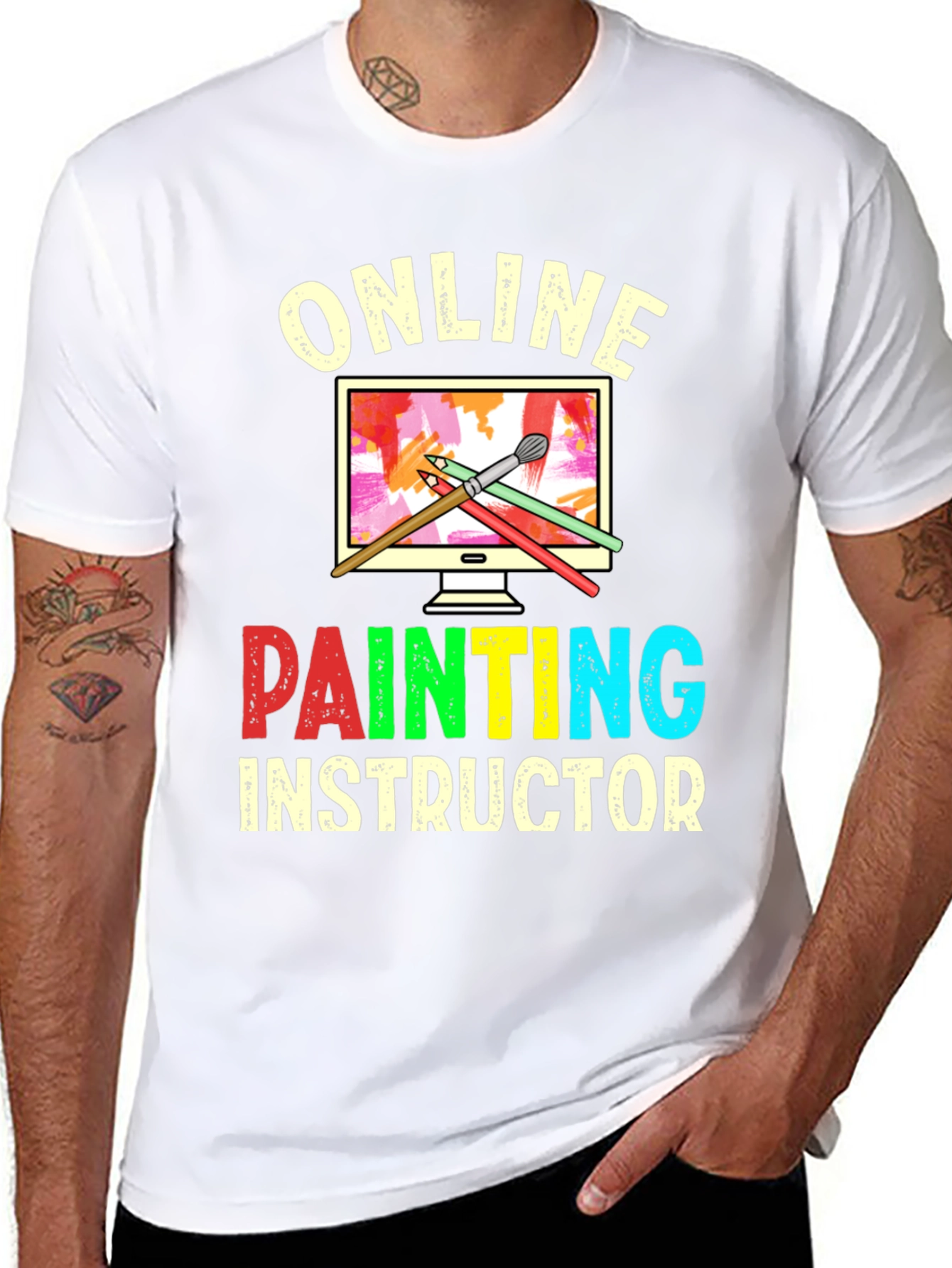 Online Painting Instructor T-Shirt