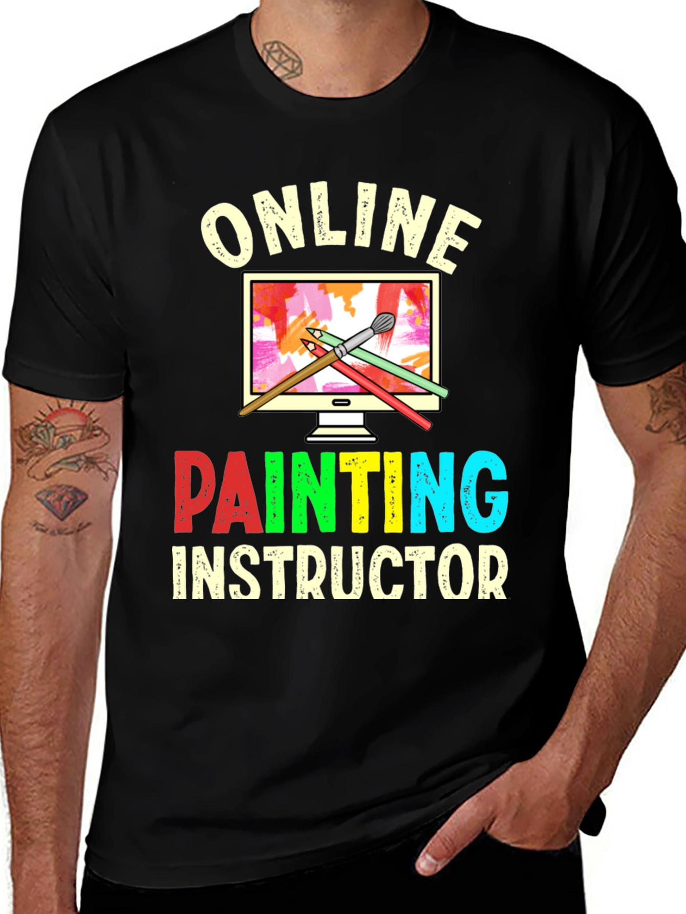 Online Painting Instructor T-Shirt