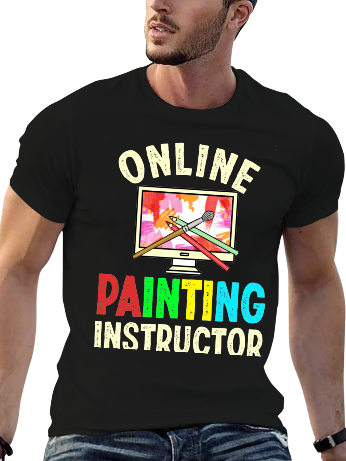 Online Painting Instructor T-Shirt
