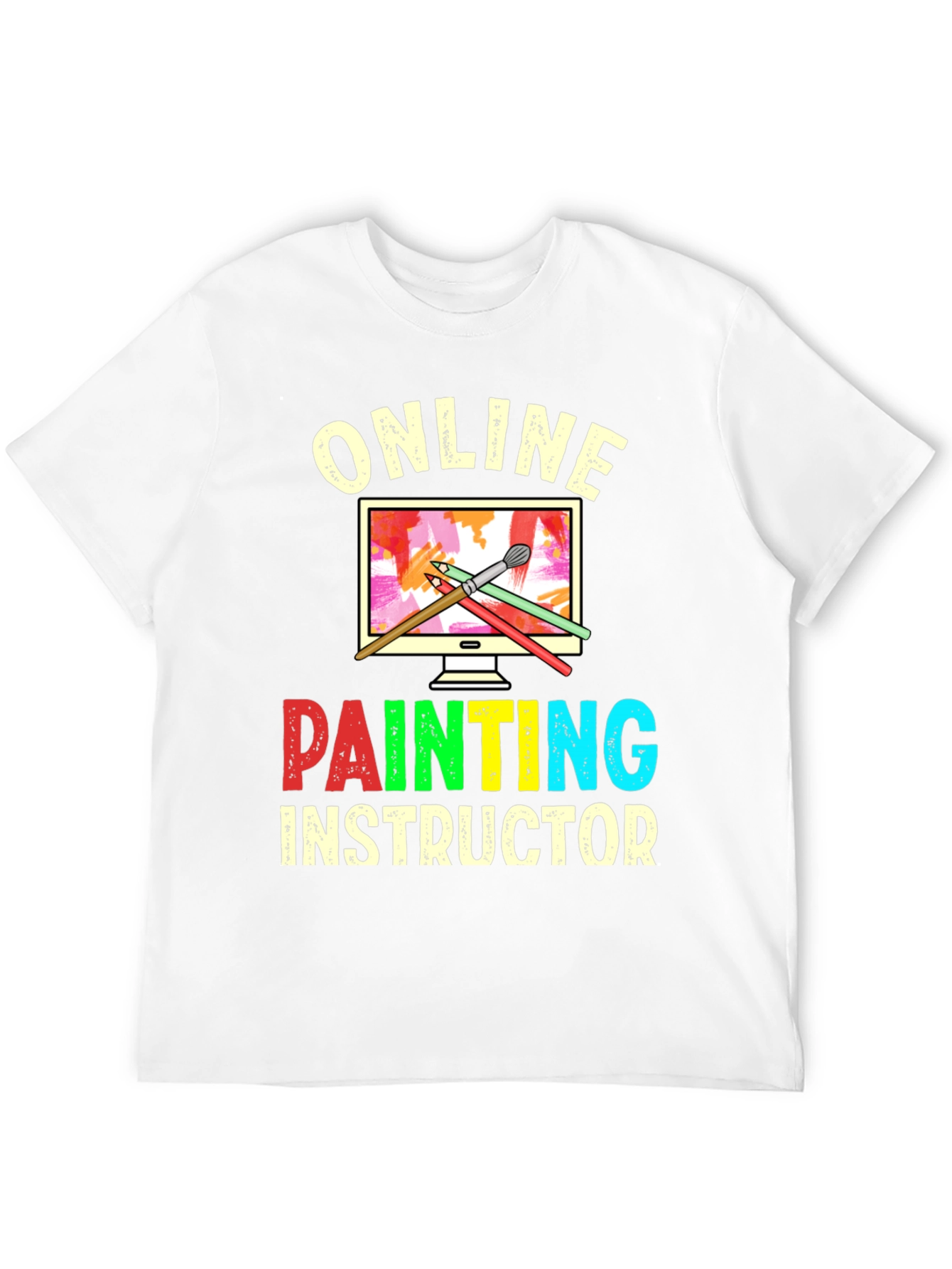 Online Painting Instructor T-Shirt