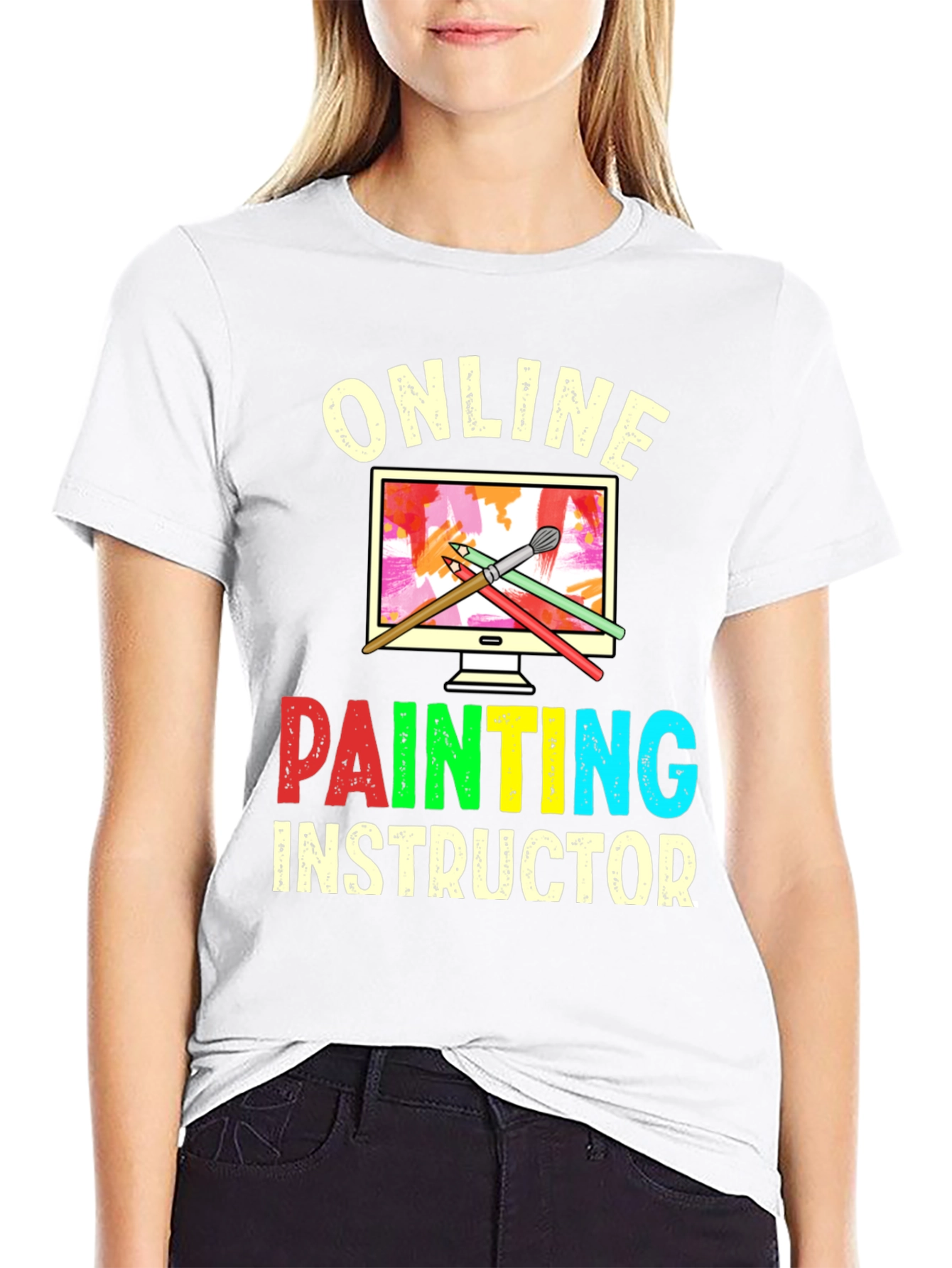 Online Painting Instructor T-Shirt