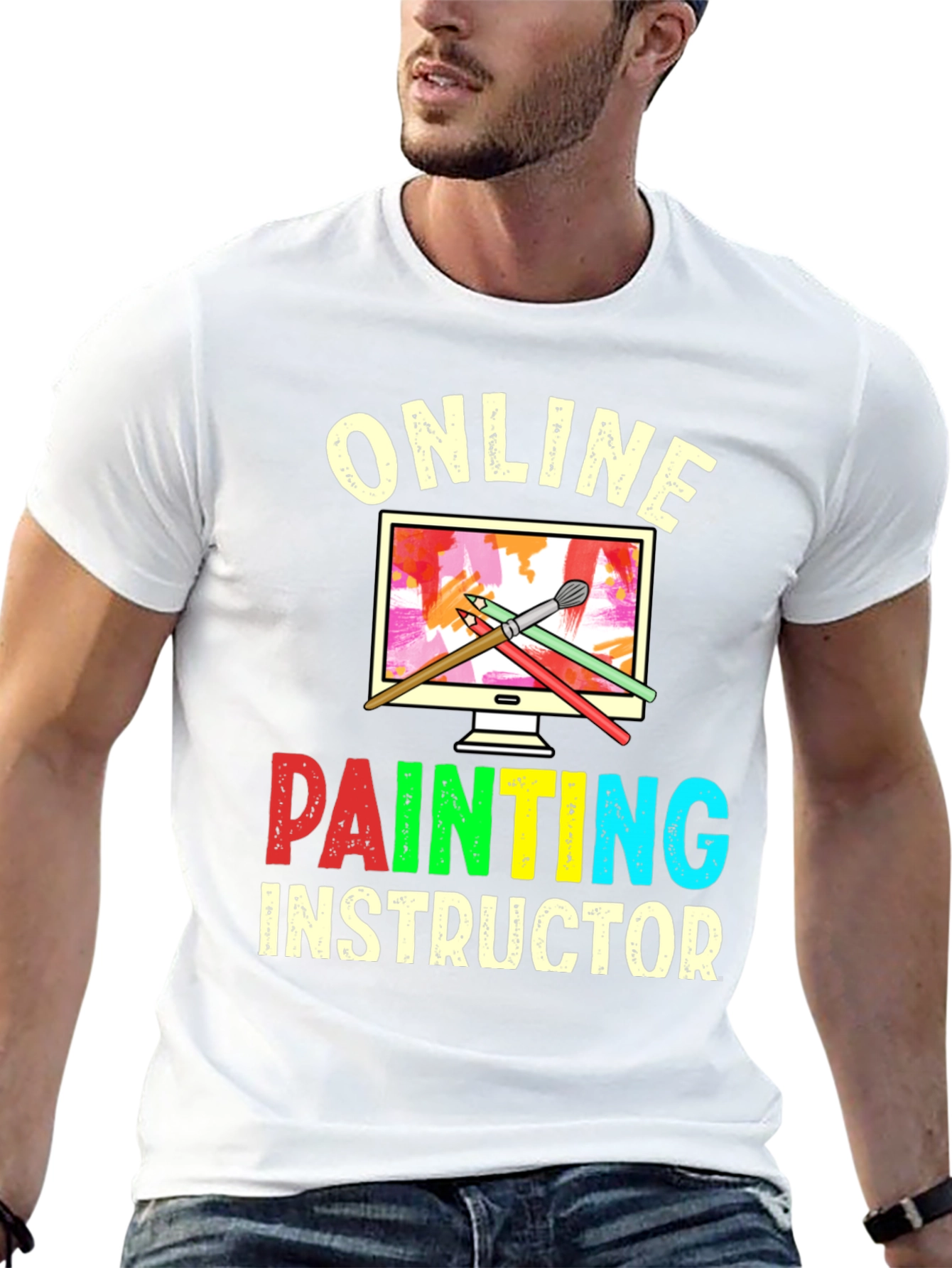 Online Painting Instructor T-Shirt