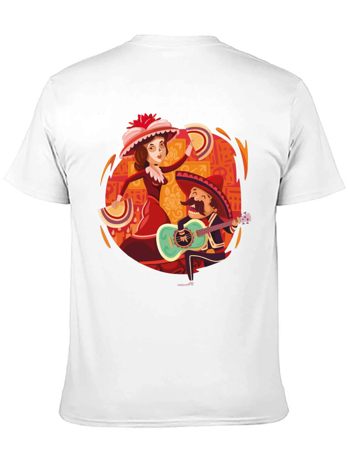 Day of the Dead Tee: Mariachi & Dancer