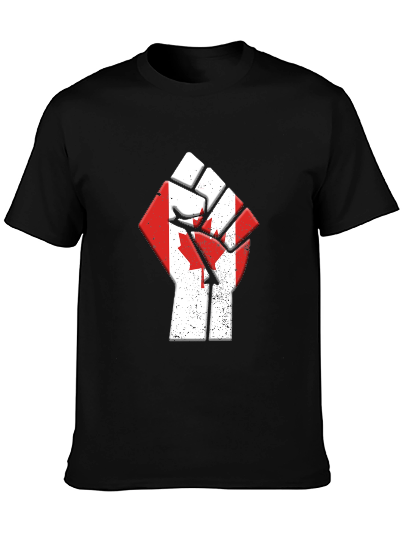 Canadian Fist T-Shirt - Patriotic Pride