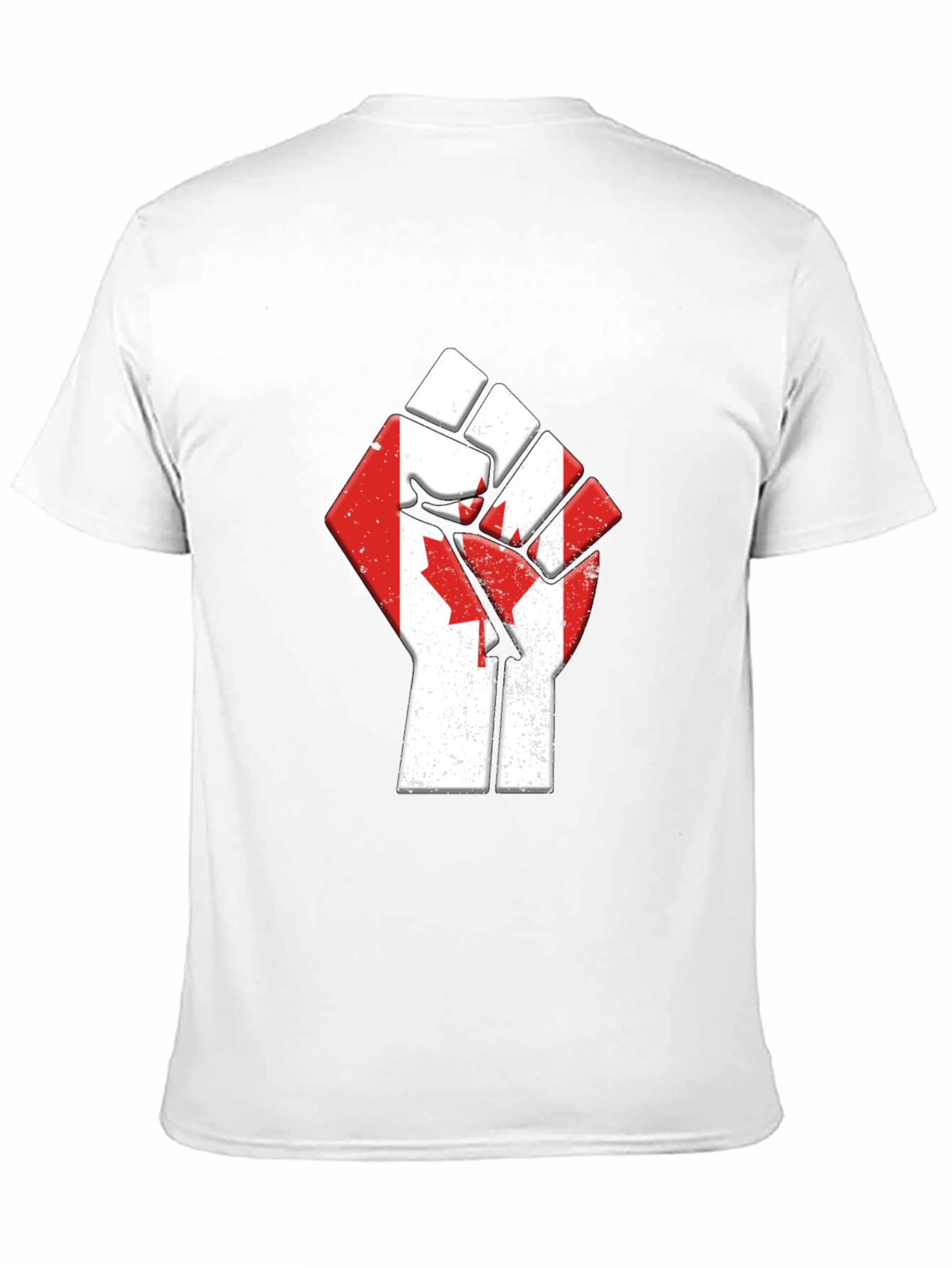 Canadian Fist T-Shirt - Patriotic Pride