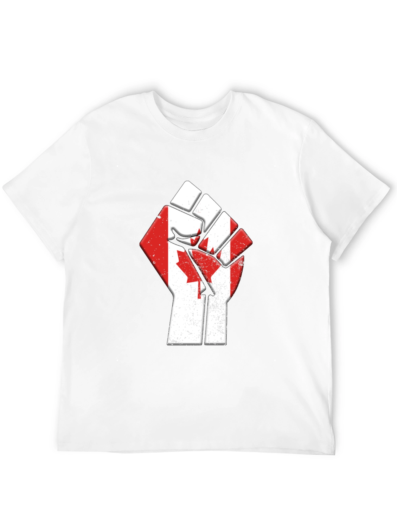 Canadian Fist T-Shirt - Patriotic Pride