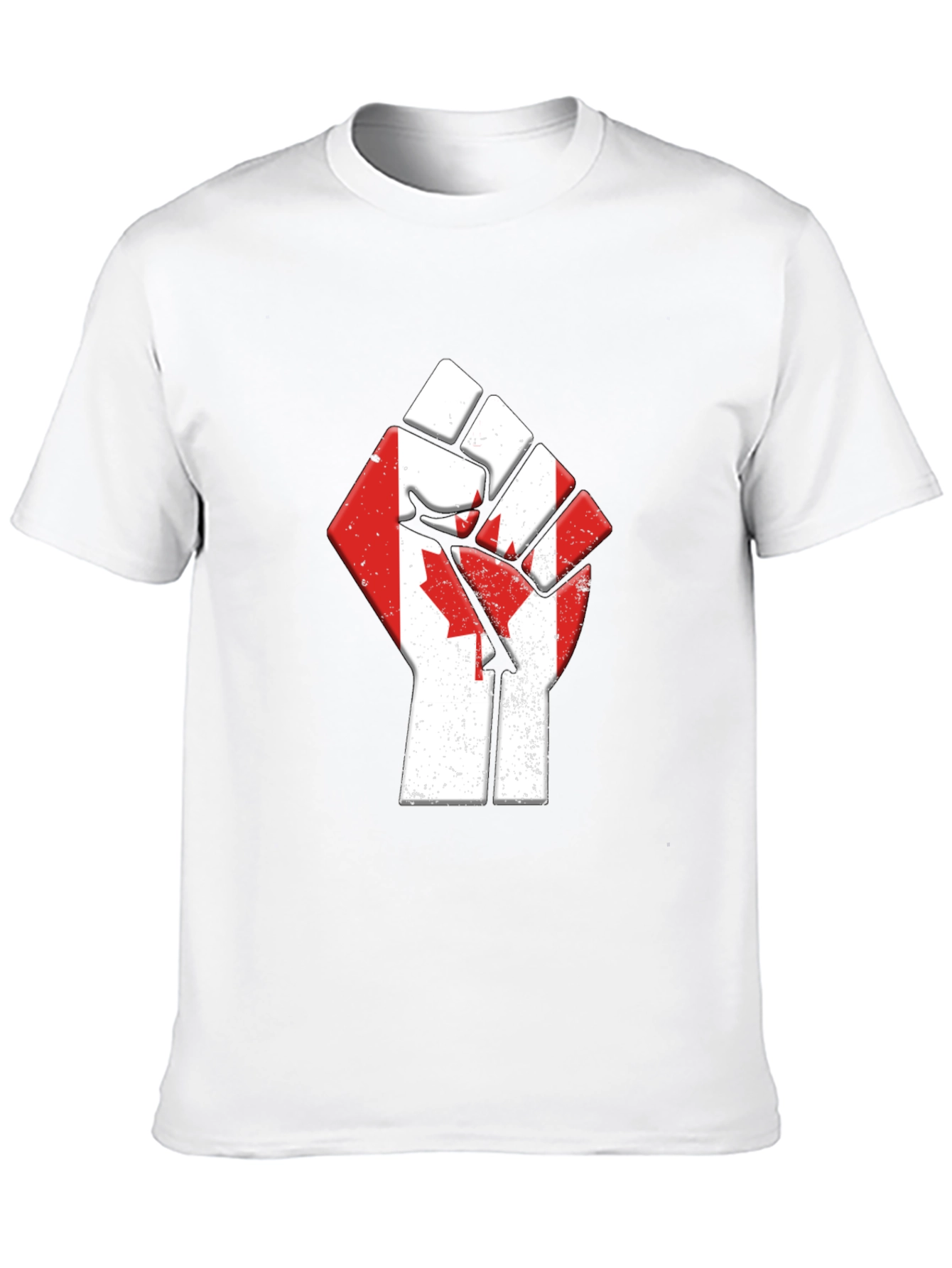 Canadian Fist T-Shirt - Patriotic Pride