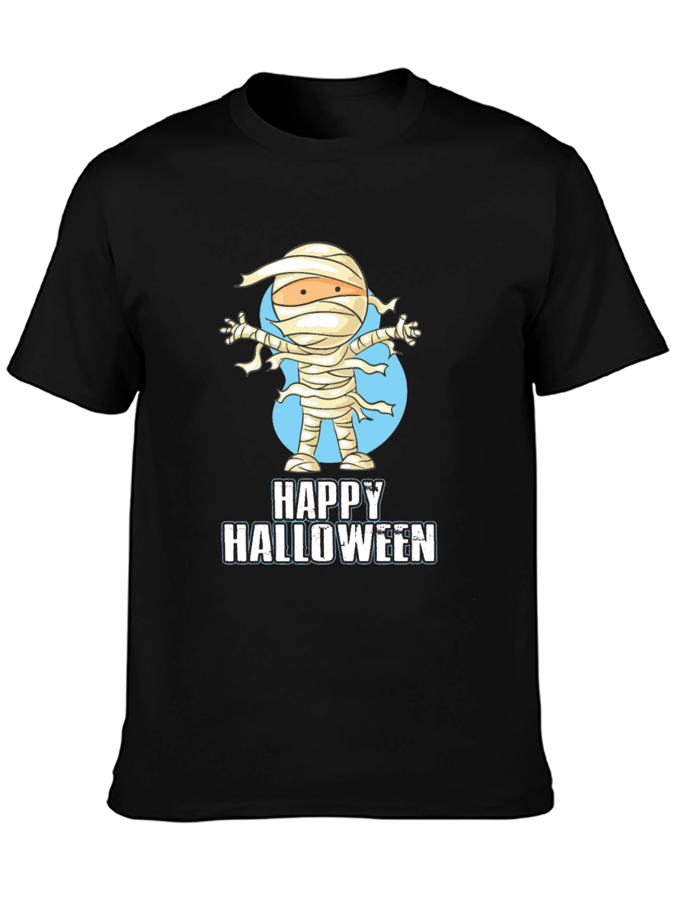 Happy Halloween Mummy Graphic Tee