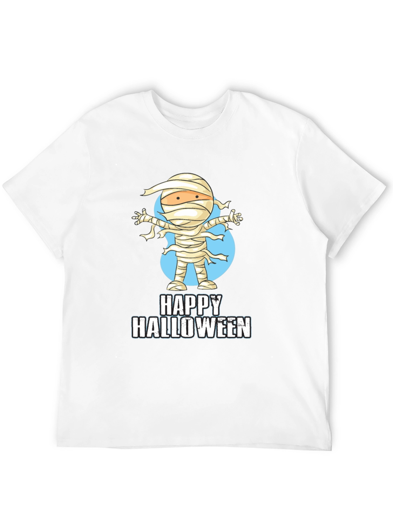 Happy Halloween Mummy Graphic Tee