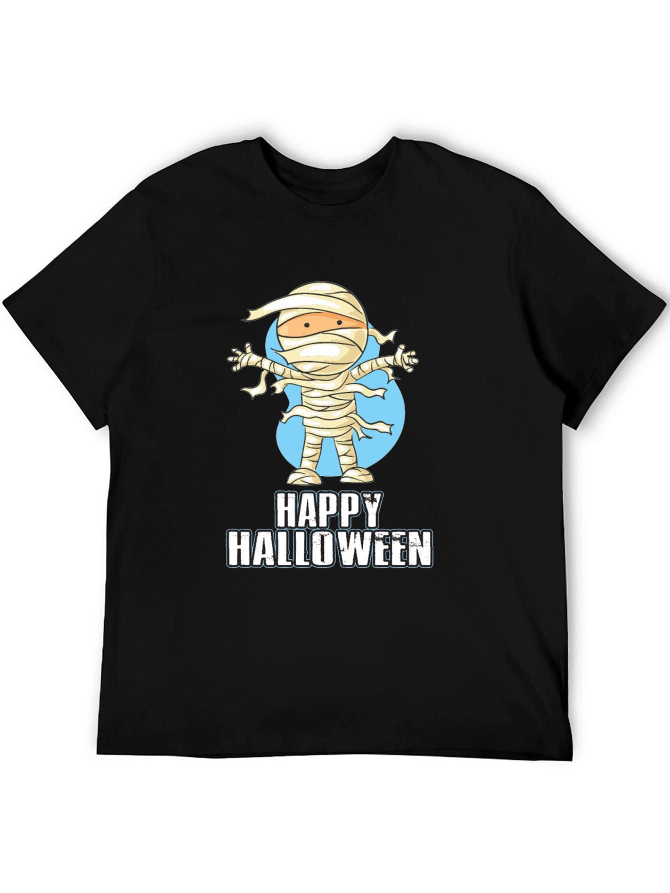Happy Halloween Mummy Graphic Tee