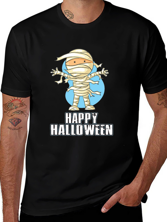 Happy Halloween Mummy Graphic Tee