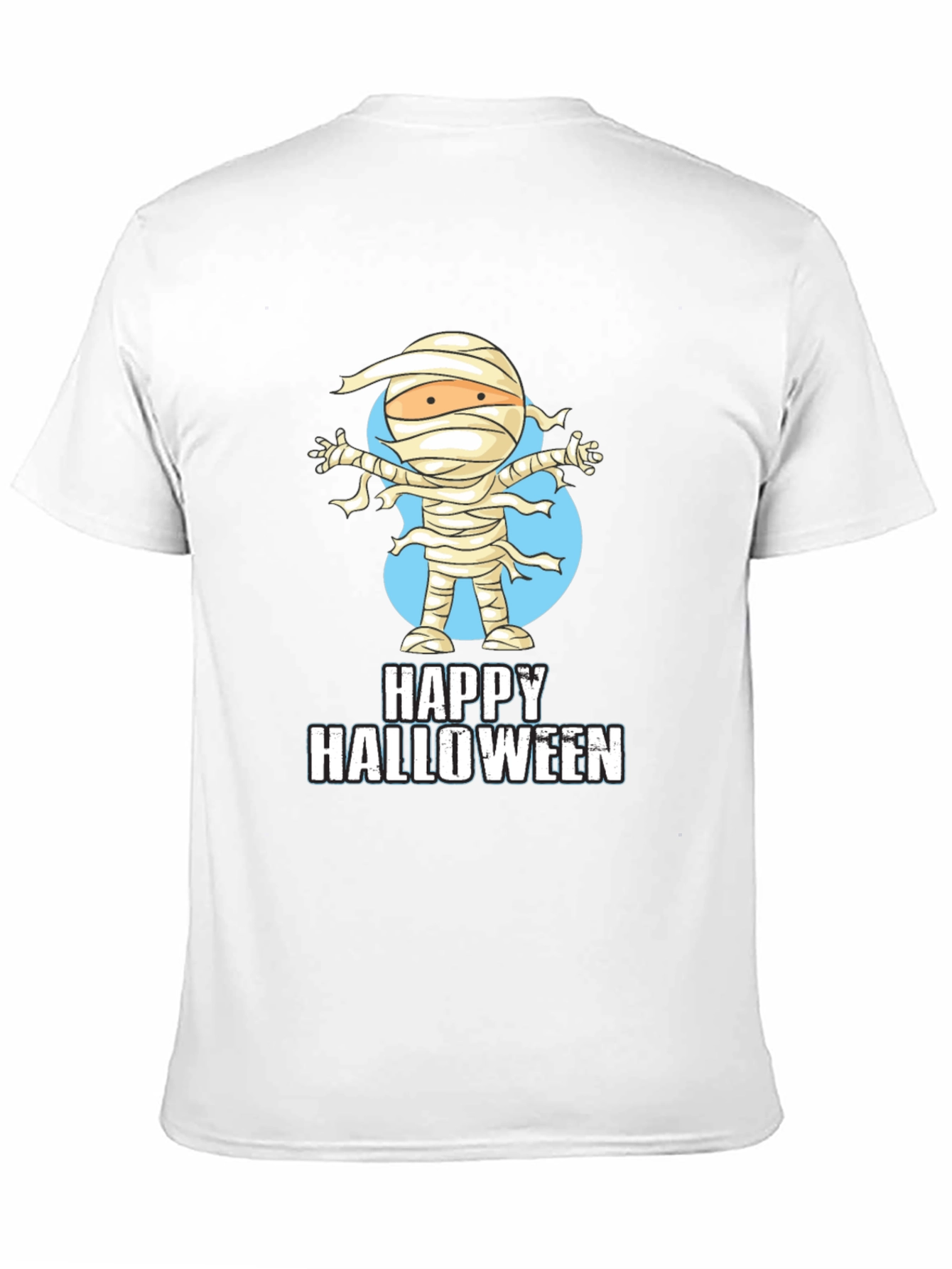 Happy Halloween Mummy Graphic Tee