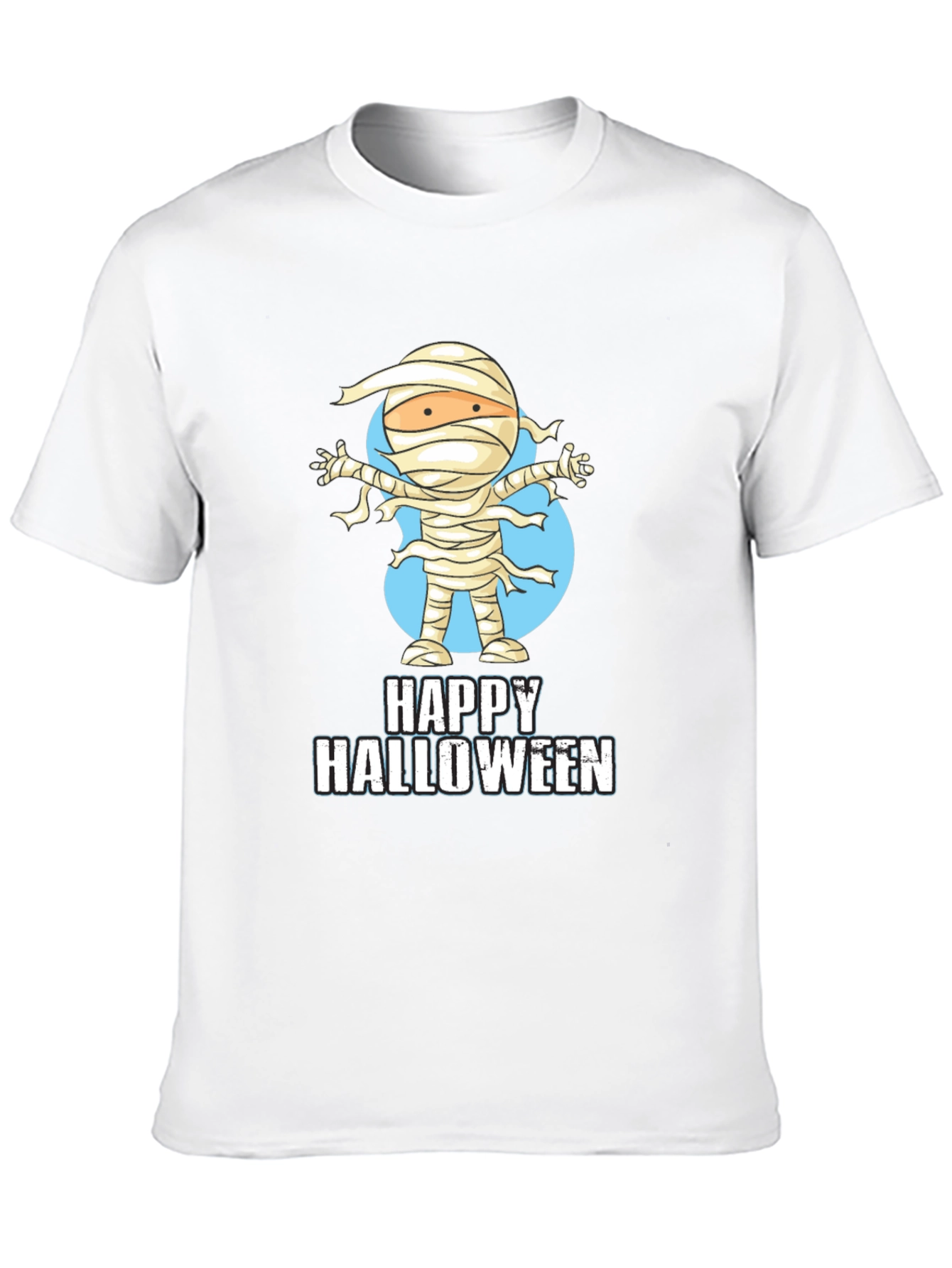 Happy Halloween Mummy Graphic Tee