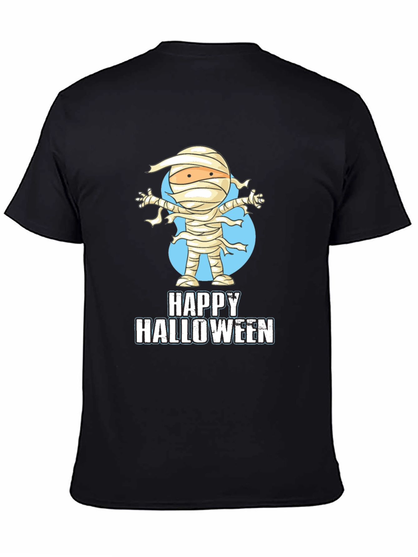 Happy Halloween Mummy Graphic Tee