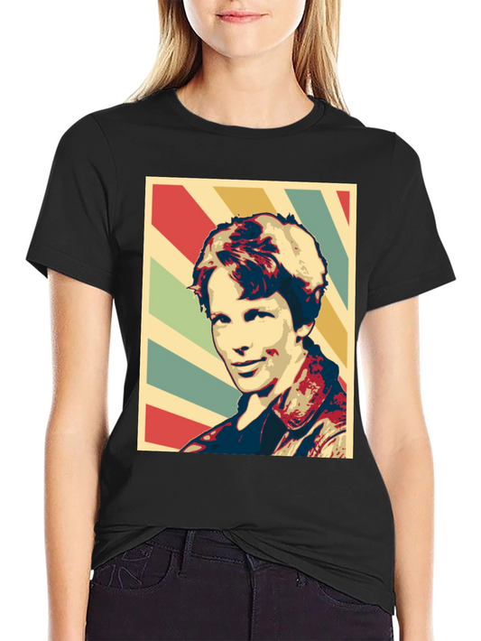 Retro Graphic Tee - Classic Pop Art Style