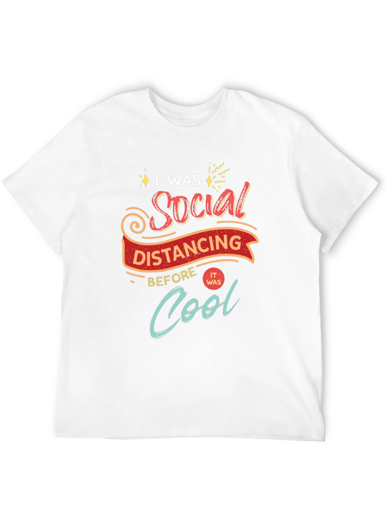 Social Distancing T-Shirt: Cool & Comfy