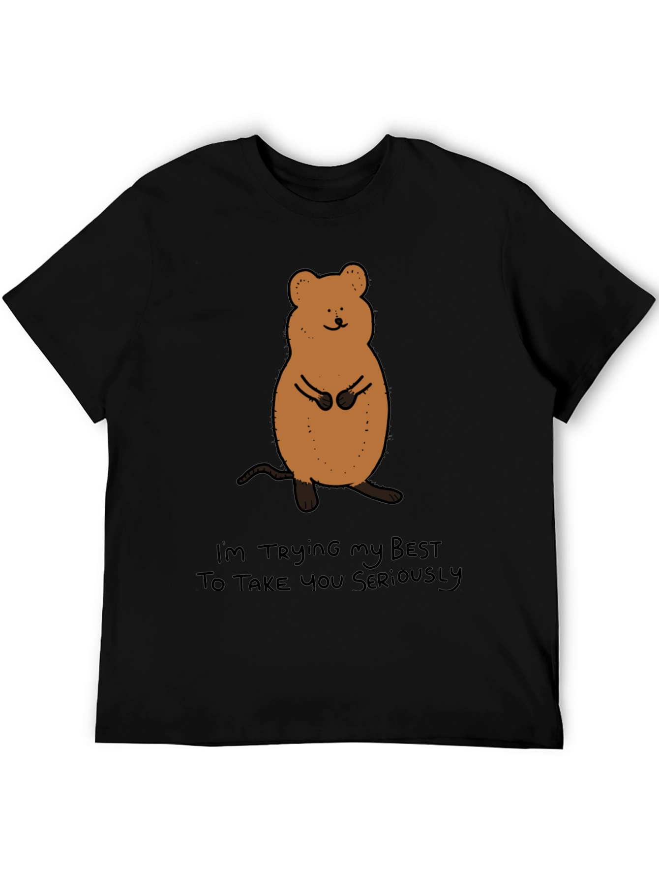 Funny Quokka T-Shirt - Im Trying My Best