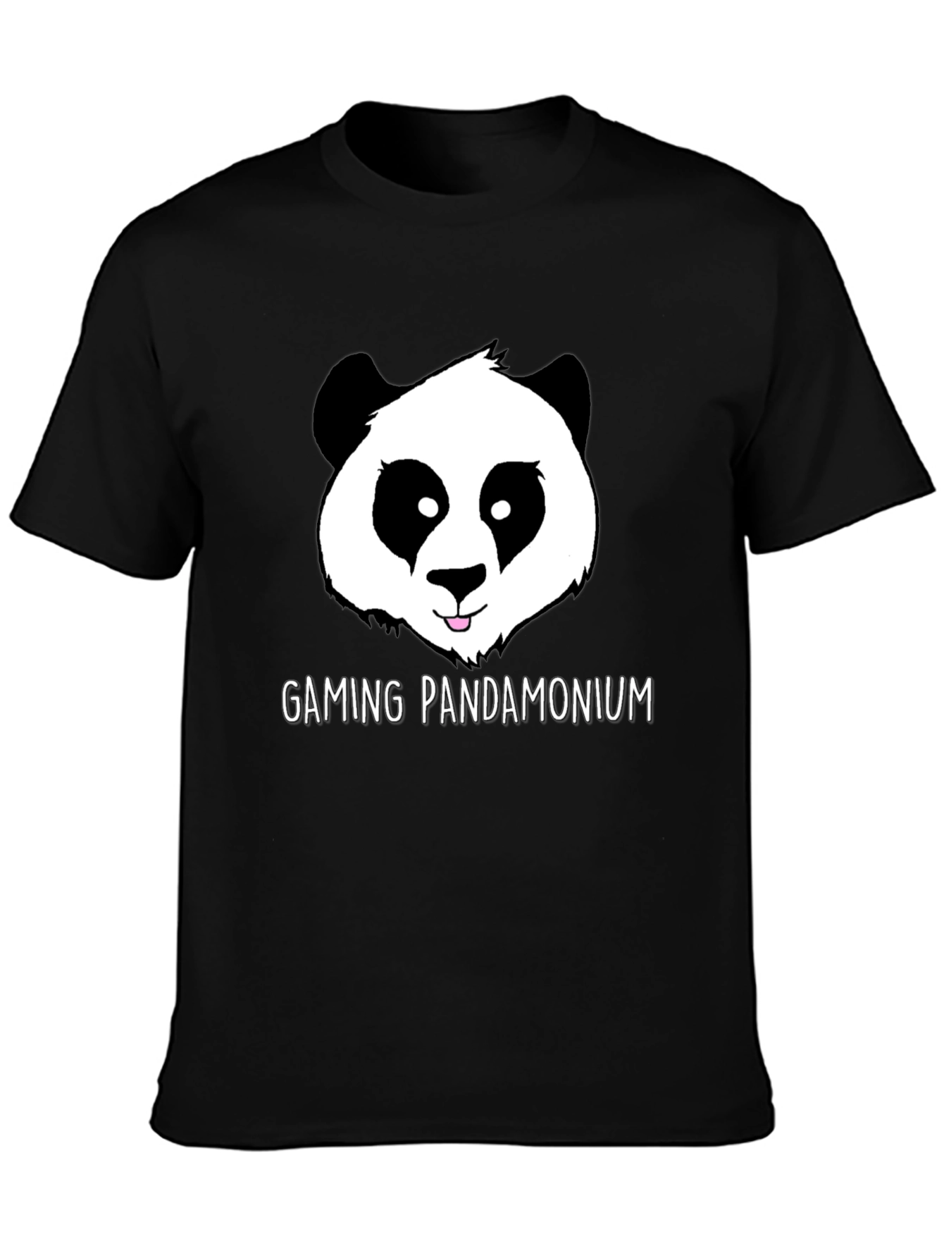 Gaming Pandamonium Panda Graphic T-Shirt