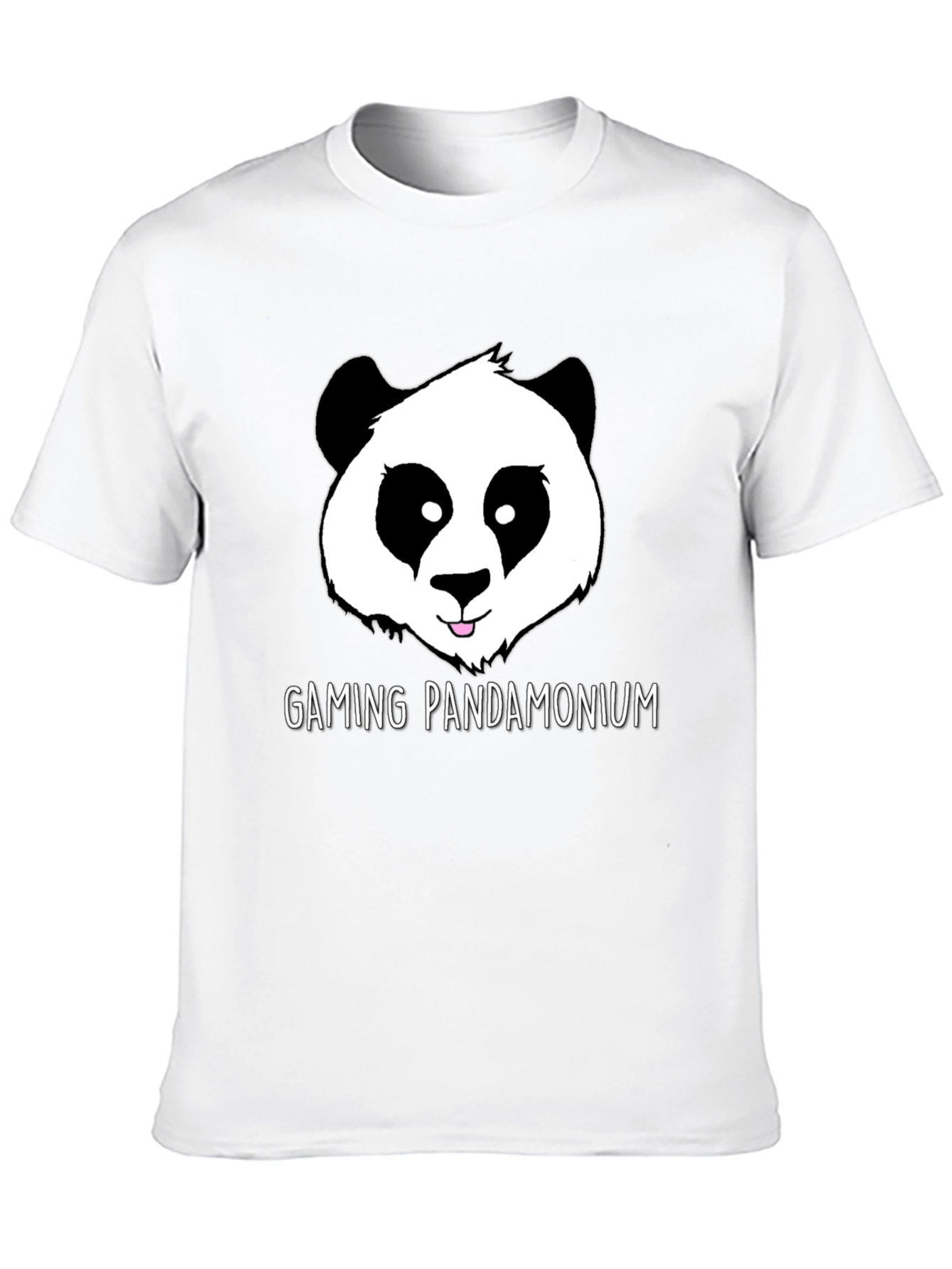 Gaming Pandamonium Panda Graphic T-Shirt