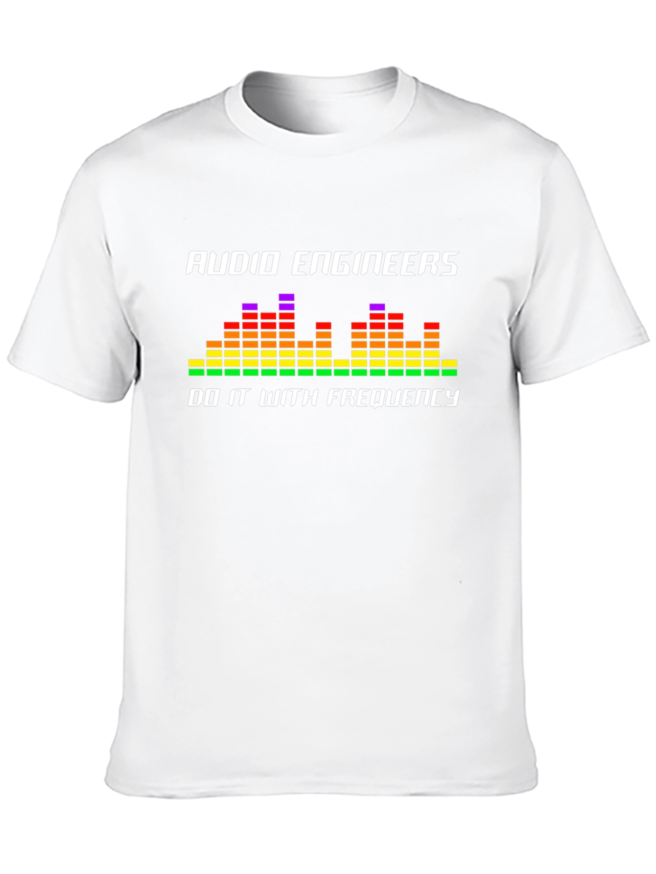 Audio Engineer Frequency Graphic T-Shirt