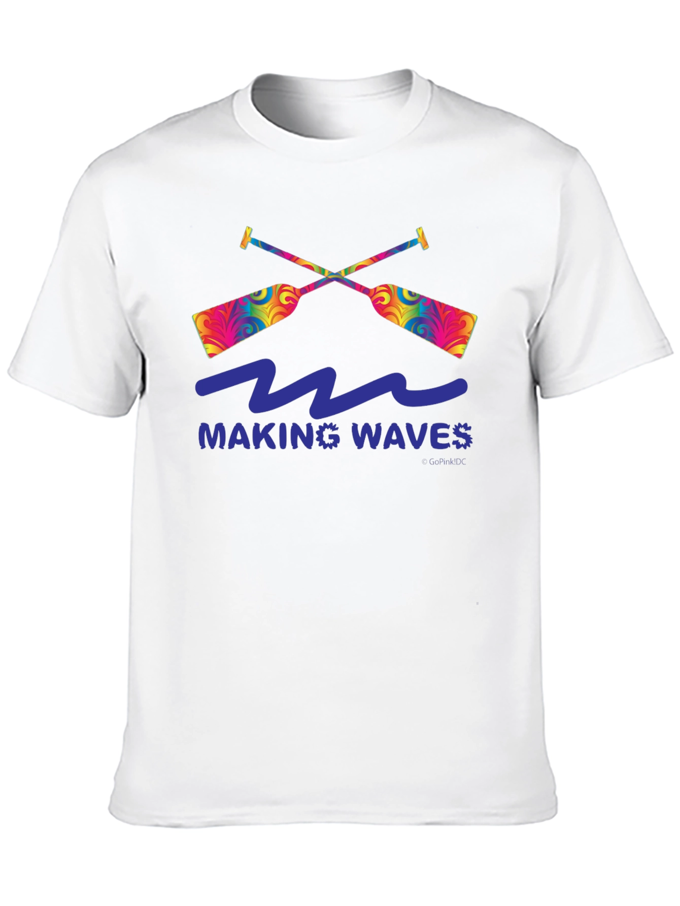 Making Waves Graphic T-Shirt - Paddles and Waves