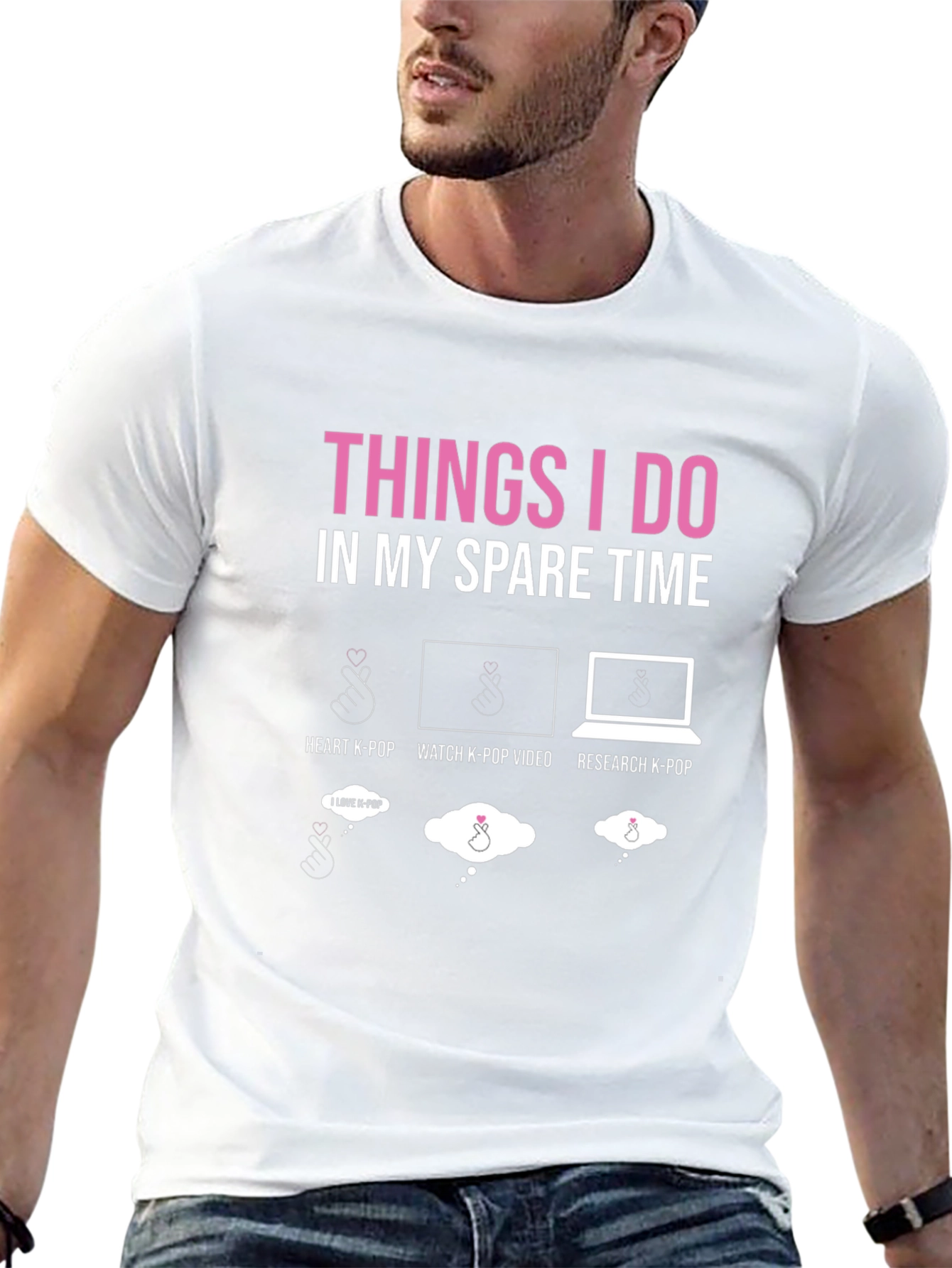 Things I Do In My Spare Time K-Pop T-Shirt