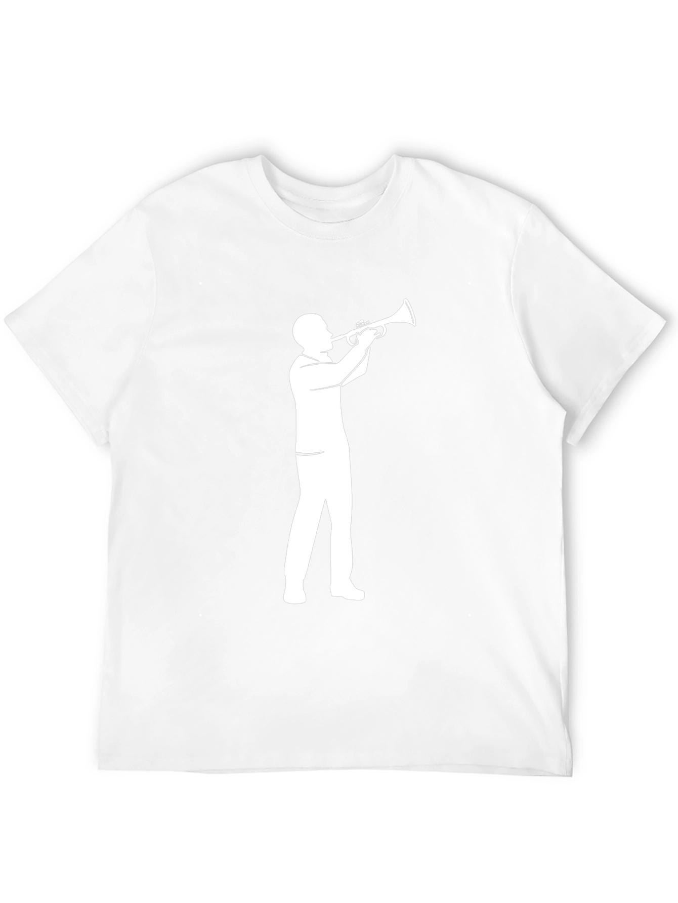 Trumpet Player Graphic Tee - Black