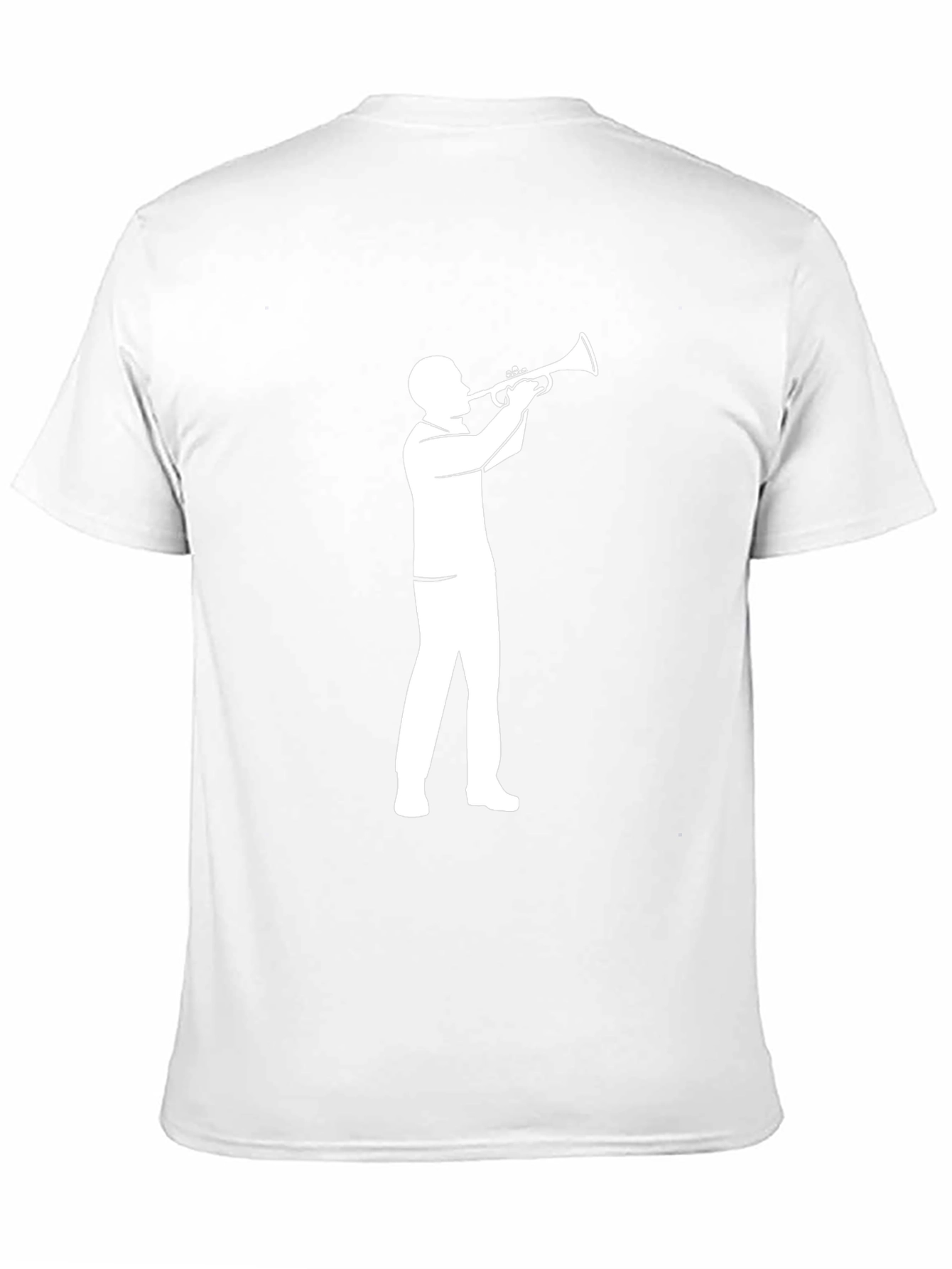 Trumpet Player Graphic Tee - Black