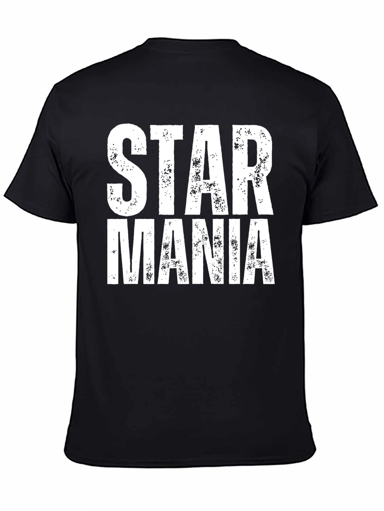 Star Mania Black T-Shirt