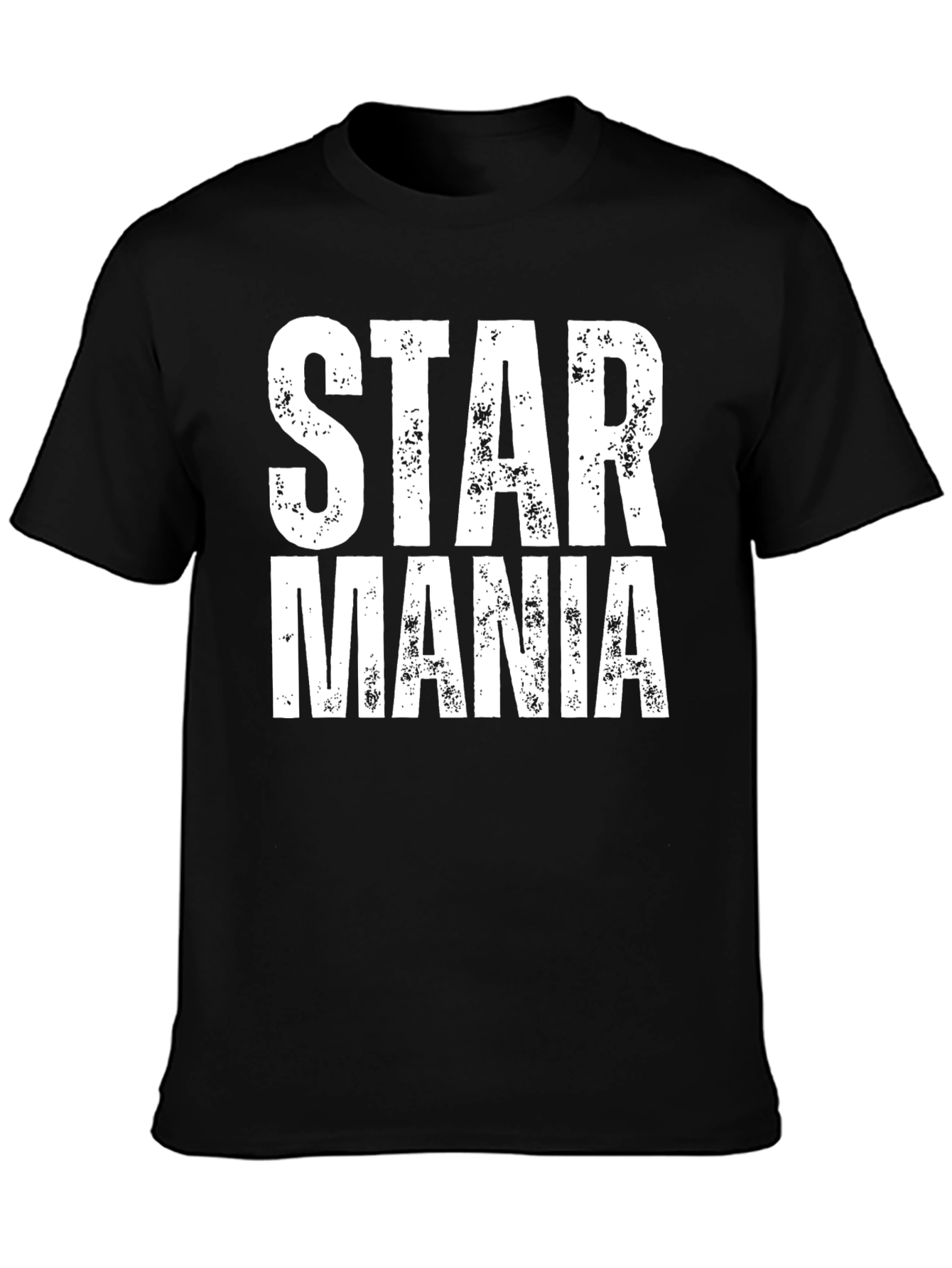 Star Mania Black T-Shirt